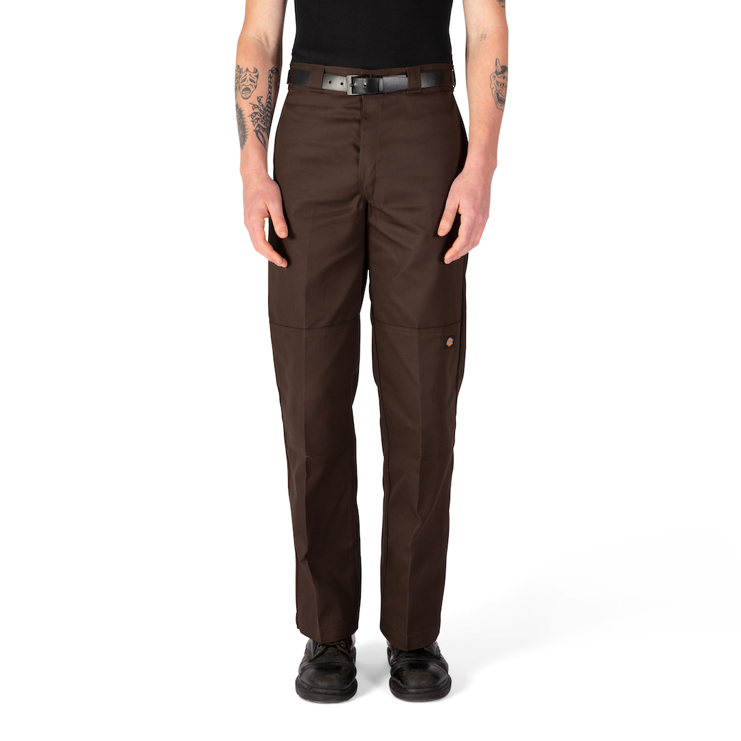 Dickies 85-283 Loose Fit Double Knee Chocolate Brown