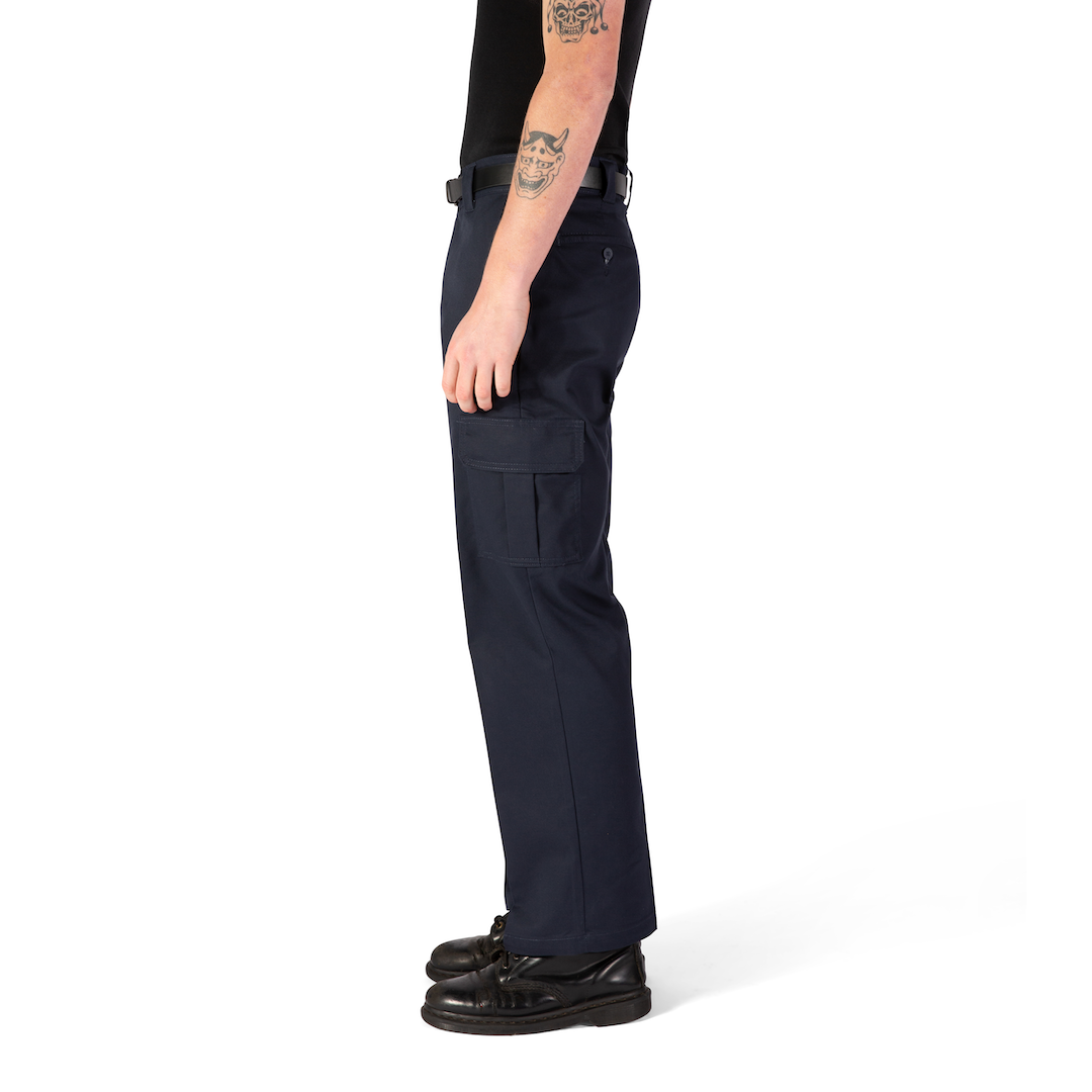 Dickies WP598 Straight Leg Cargo Dark Navy Brick Mortar