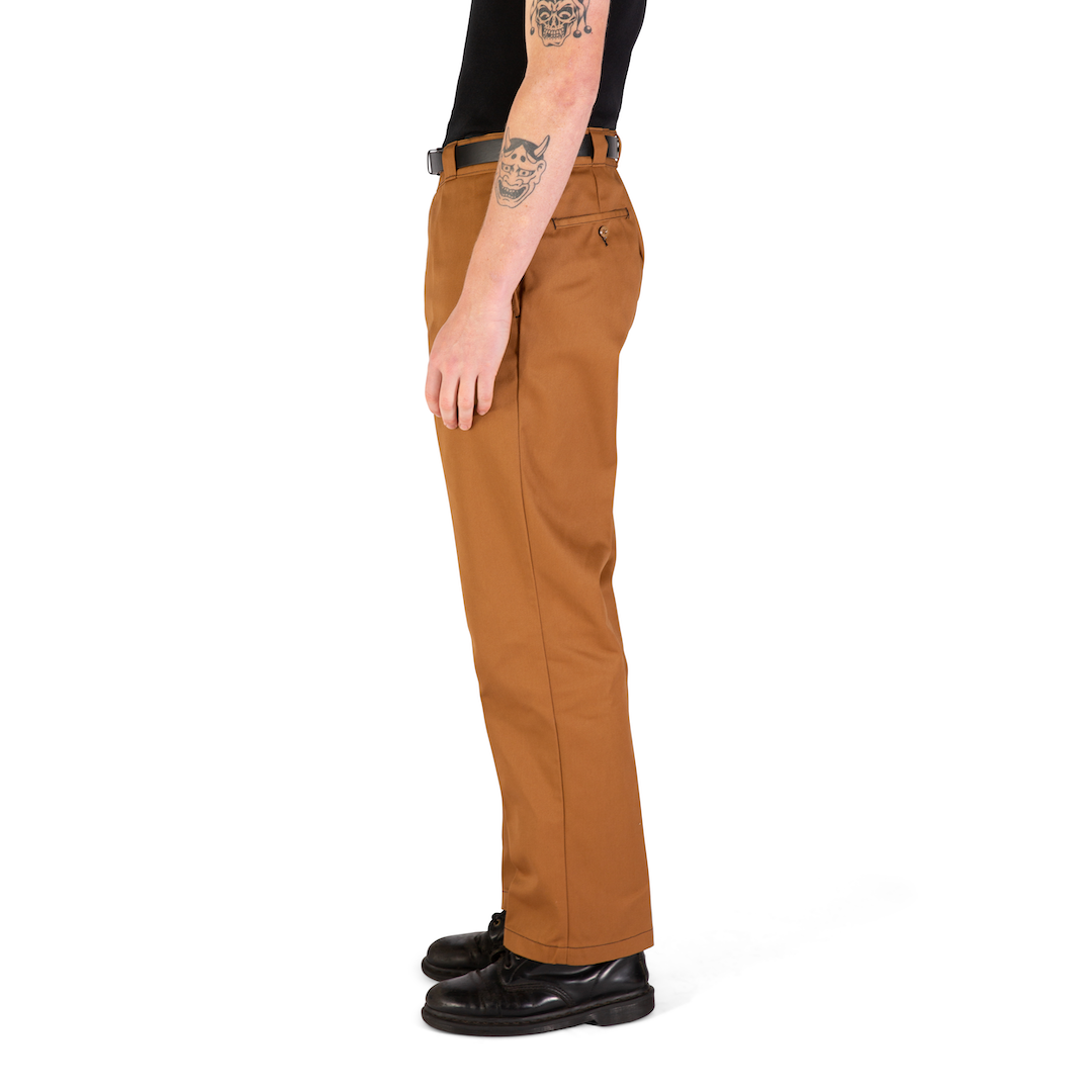 Dickies 874C Brown Duck Black Contrast Stitch