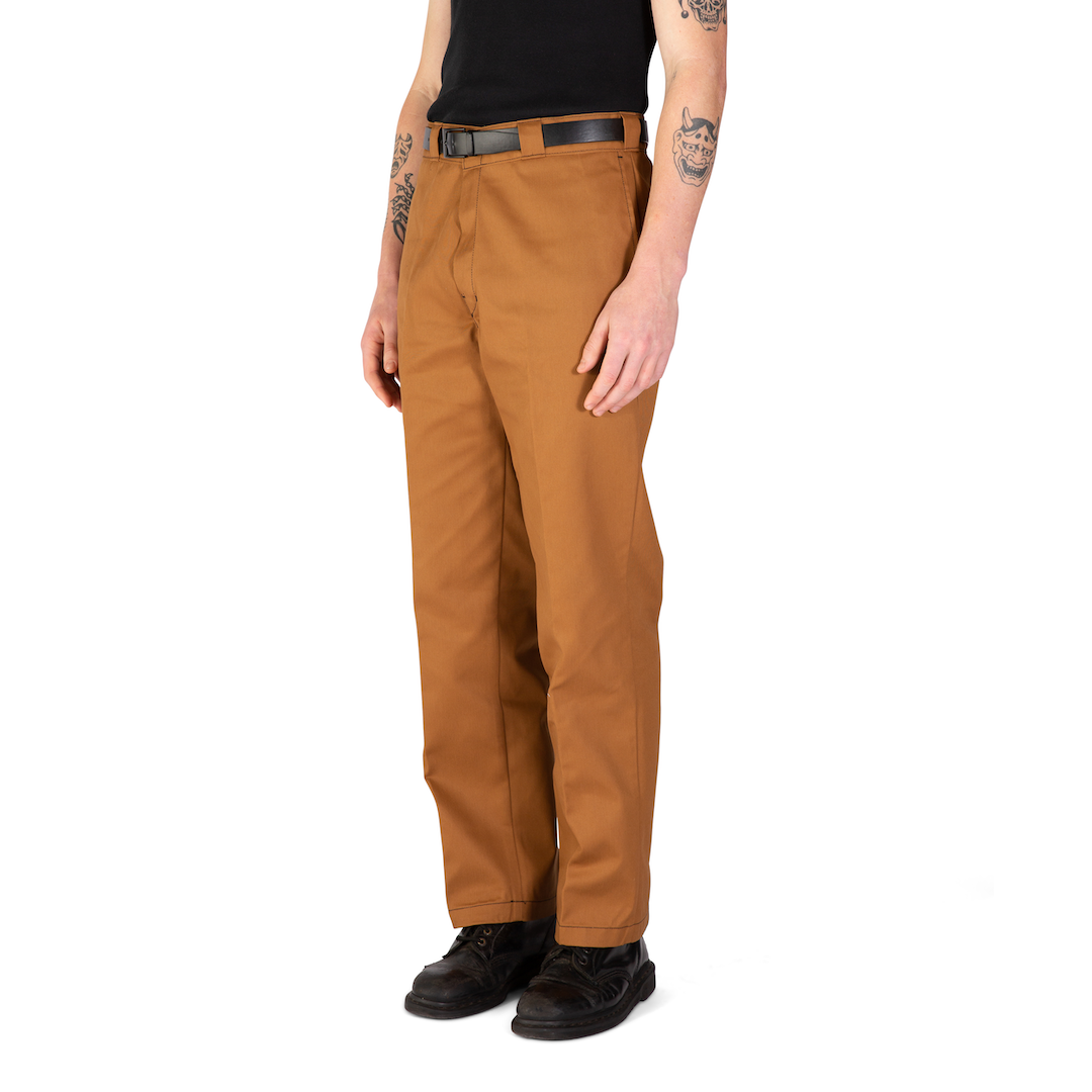 Dickies 874C Brown Duck Black Contrast Stitch