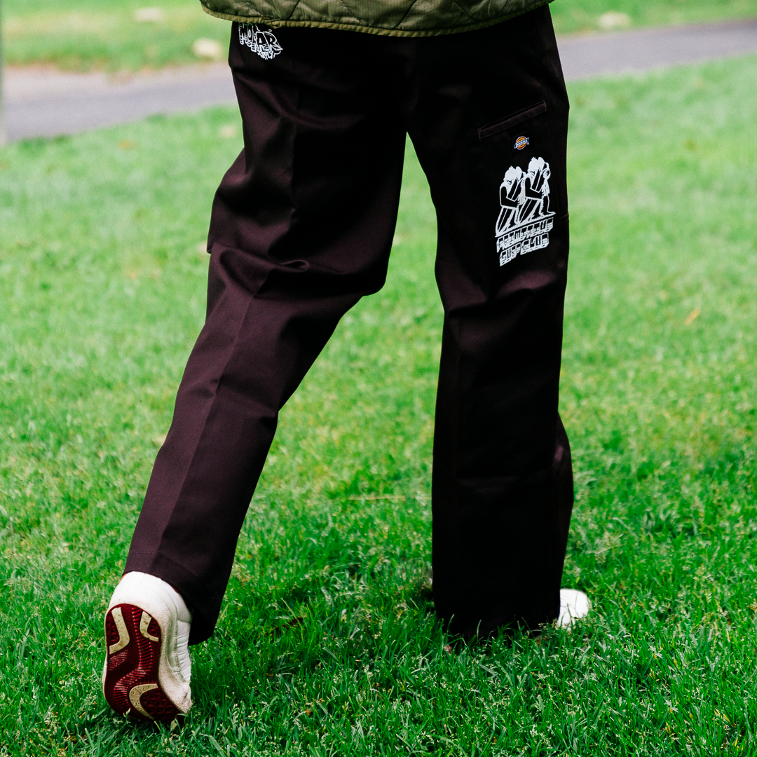 Brick x Primitive Blast Dickies 85-283 Chocolate Brown