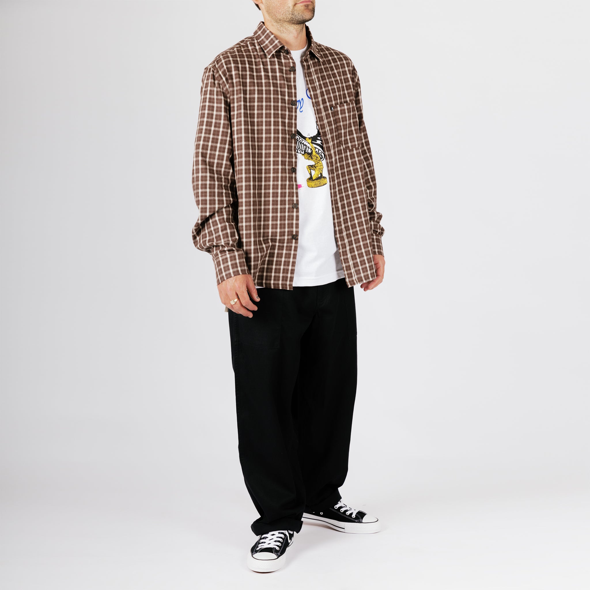 Chess Club 148 Hemp Chess Pant Black