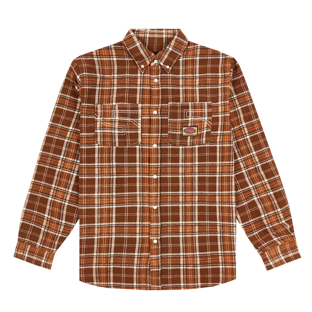 Bronze 56K 56 Flannel Brown