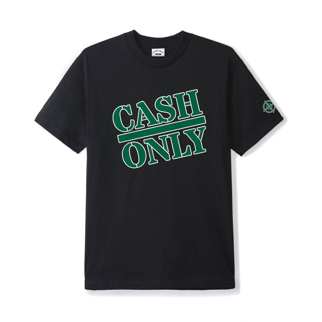 Cash Only Enemy Tee Black