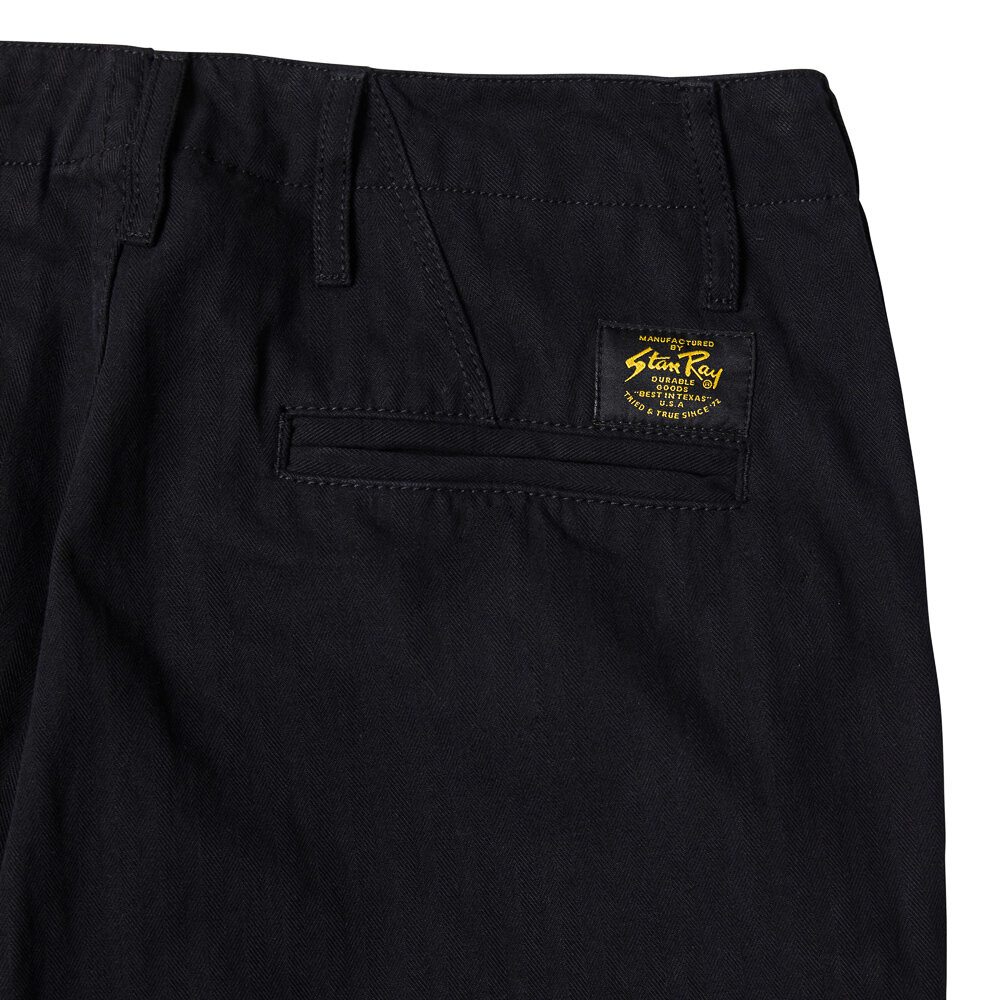 Stan Ray Taper Military Chino Pant Black Herringbone