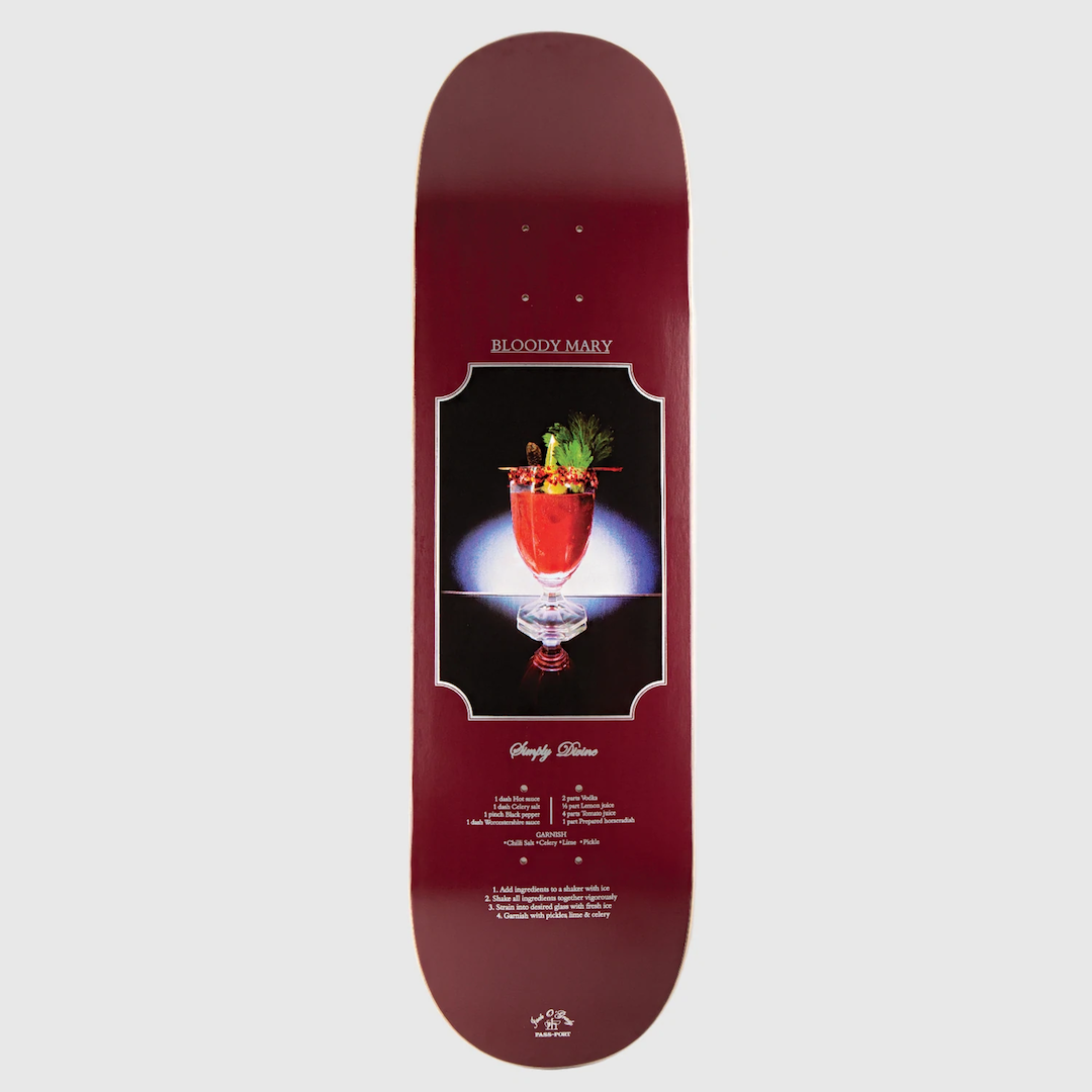 PassPort Jack O'Grady Bloody Mary Cocktail Series Deck 8.25 + 8.5