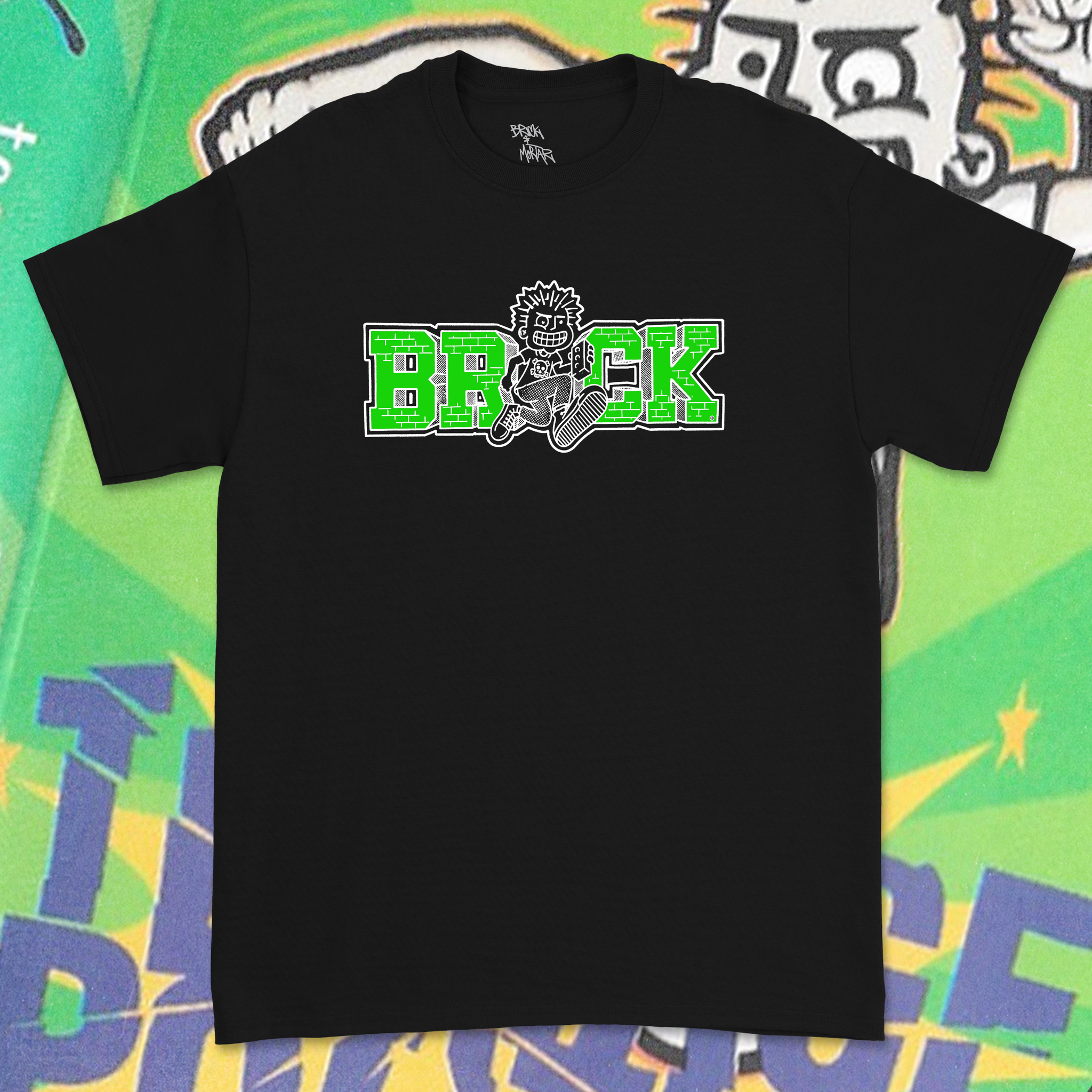 Brick + Mortar Punk Rawk Show Tee Black
