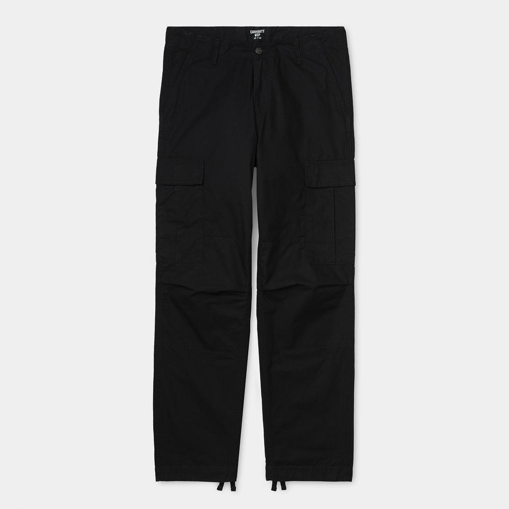 Carhartt WIP Regular Cargo Pant Black Rinsed