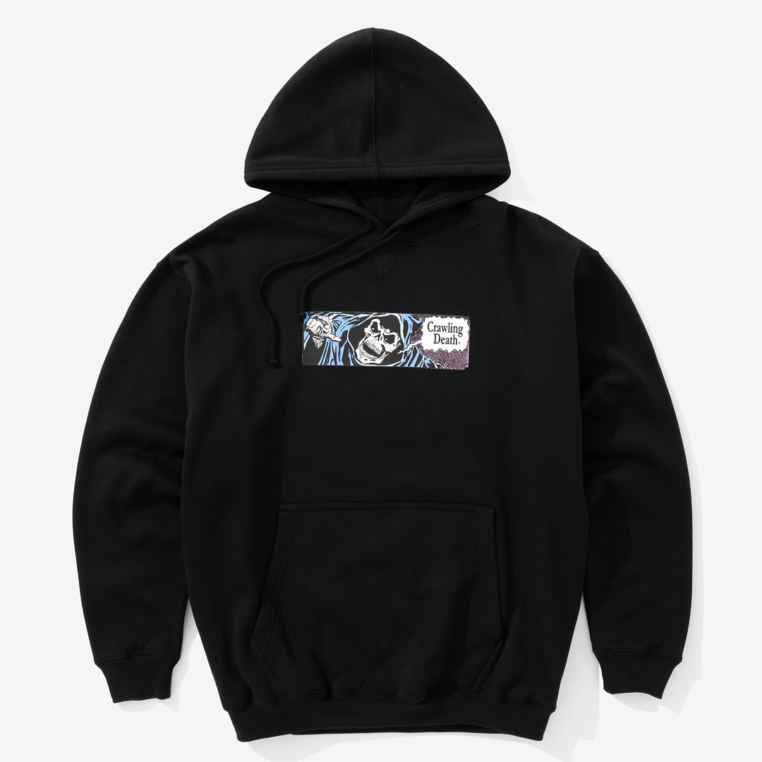 Crawling Death Comic Reaper Hood Black
