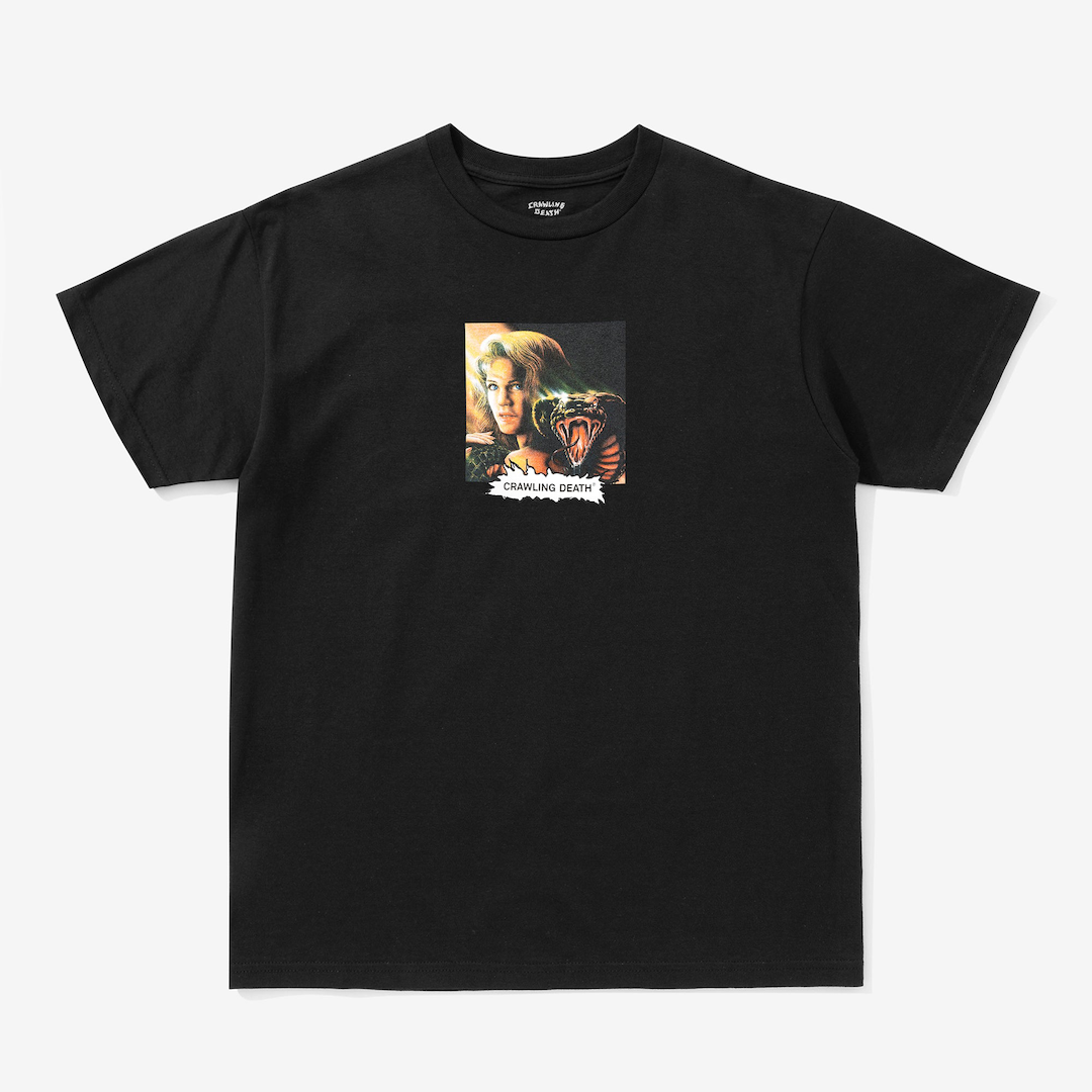 Crawling Death Cobra Girl Tee Black