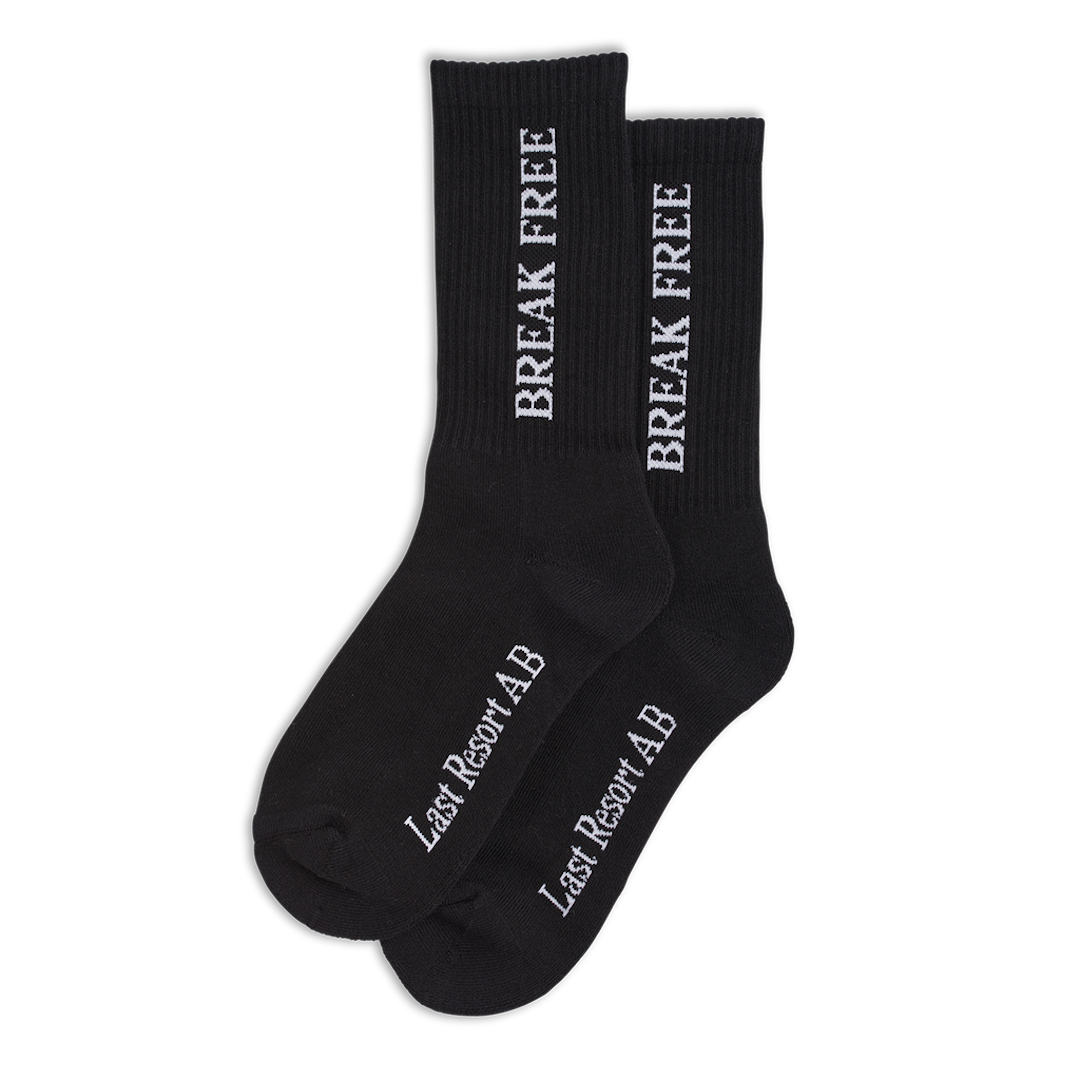 Last Resort Break Free Socks Black