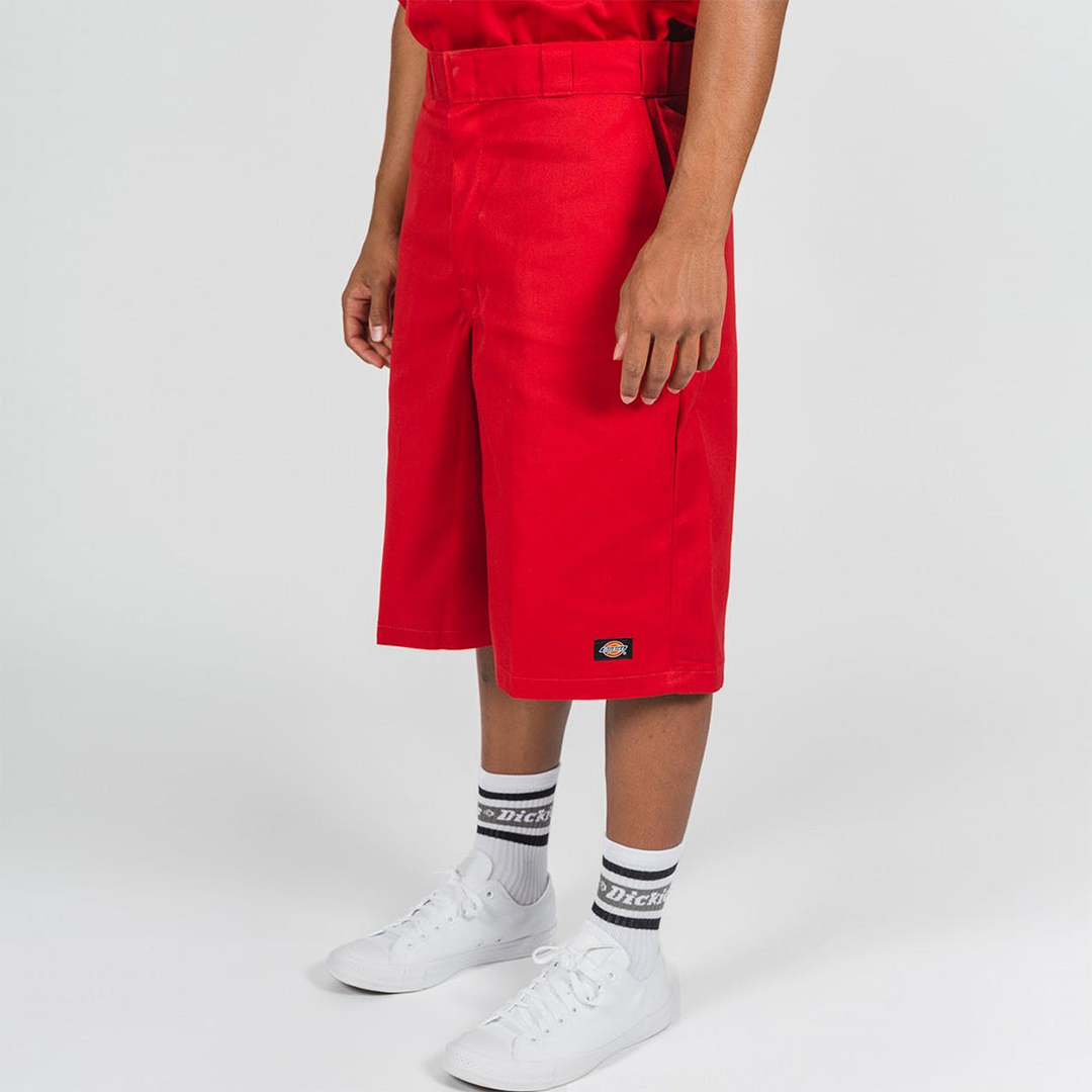 Dickies 13 Inch Multi Pocket Work Short English Red