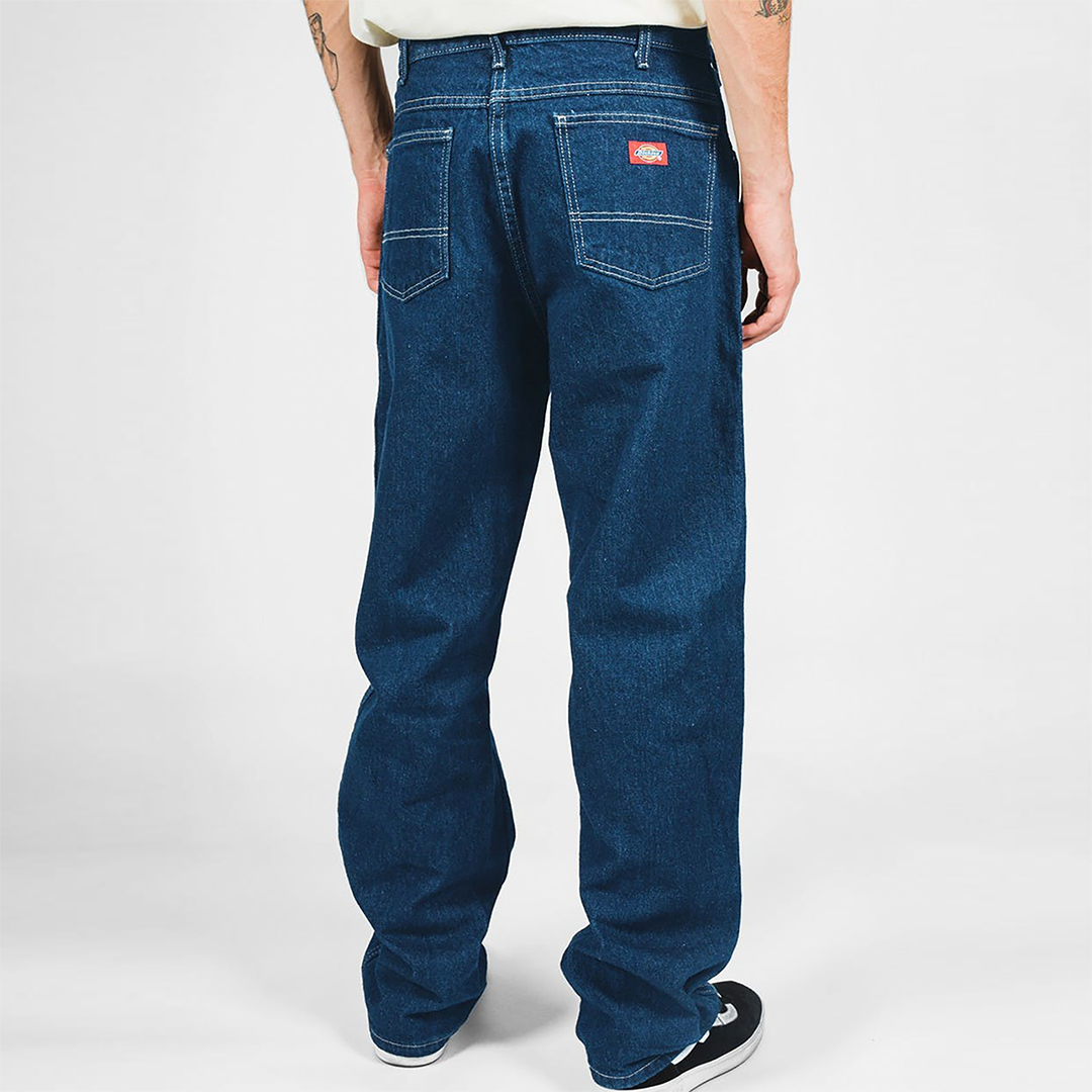 Dickies 13293 Relaxed 5 Pocket Denim Stonewash Blue