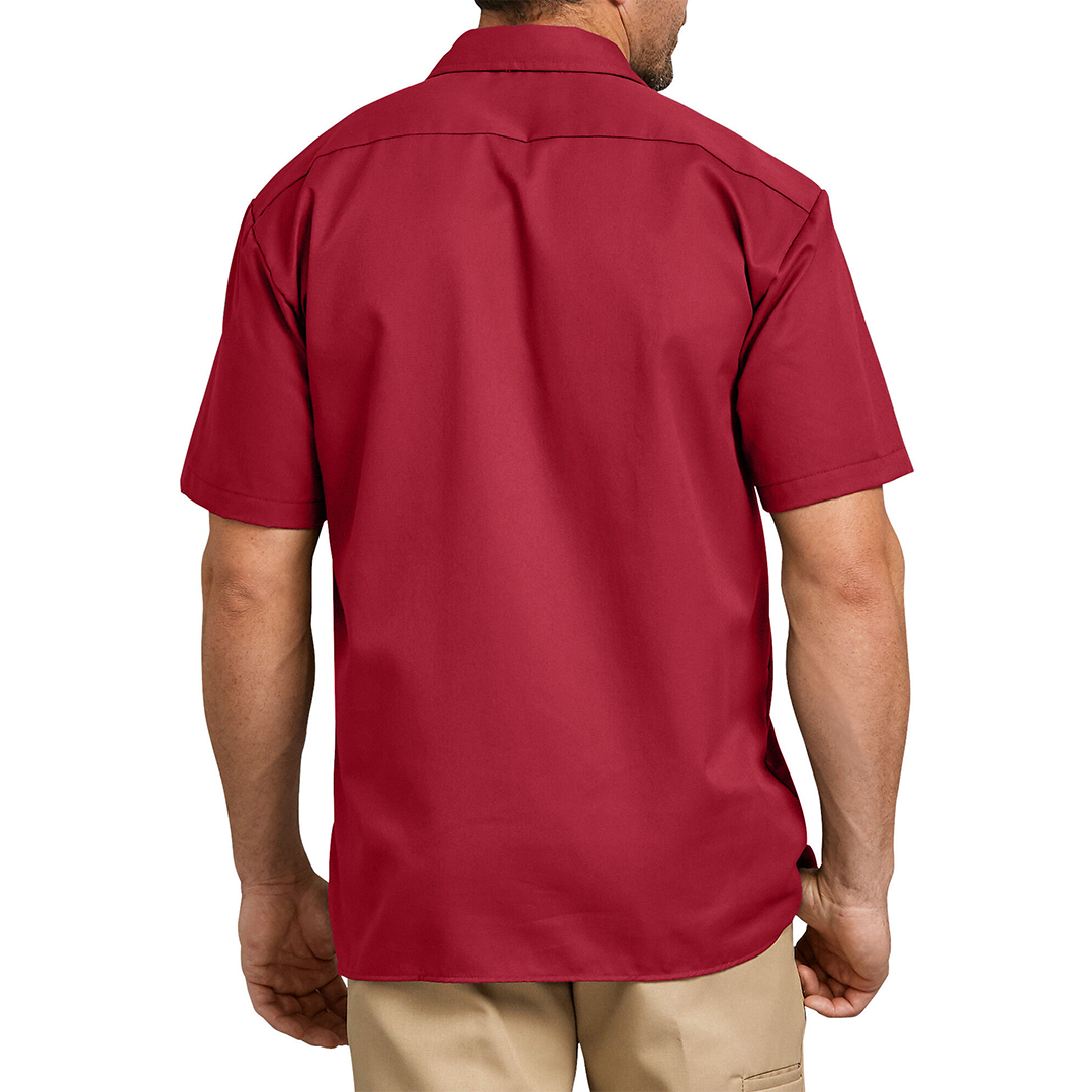 Dickies Short Sleeve Work Shirt English Red