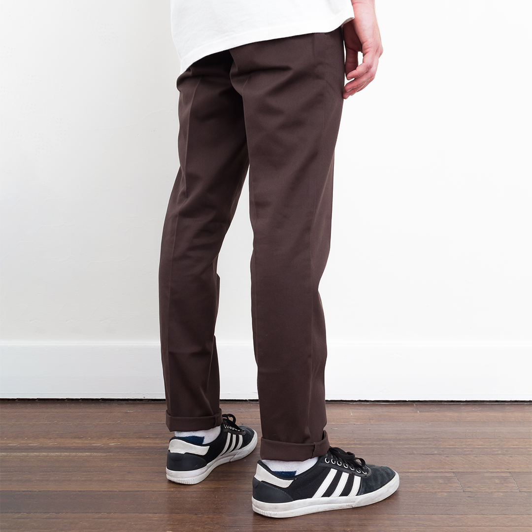 Dickies 872 Slim Tapered Chocolate Brown