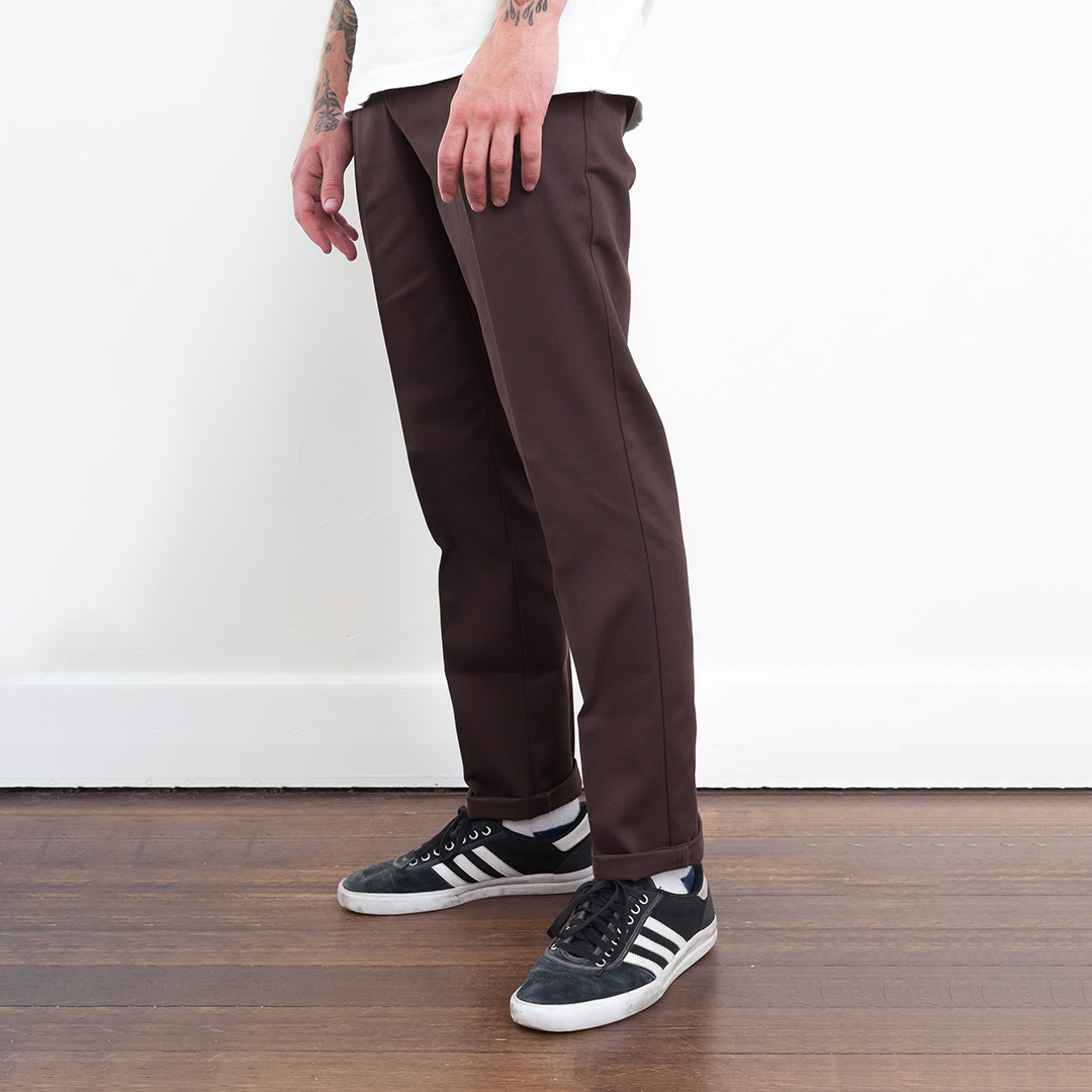 Dickies 872 Slim Tapered Chocolate Brown