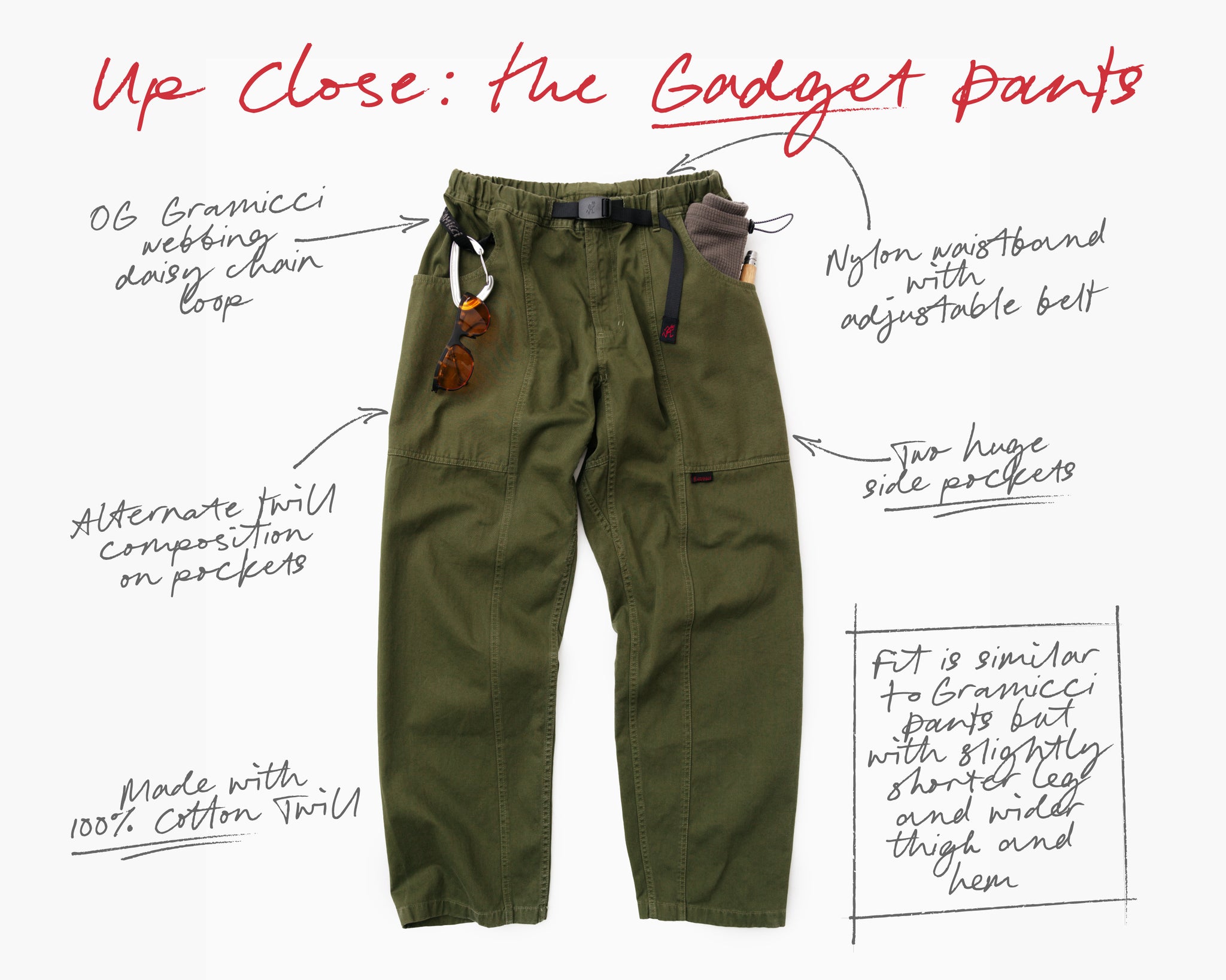 Gramicci Gadget Pant Tobacco
