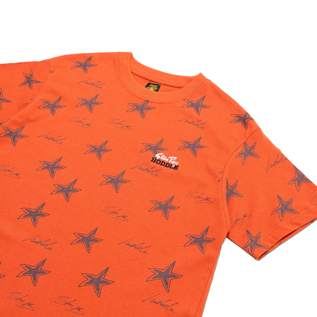 Stan Ray x Hoddle Star Tee Burnt Orange