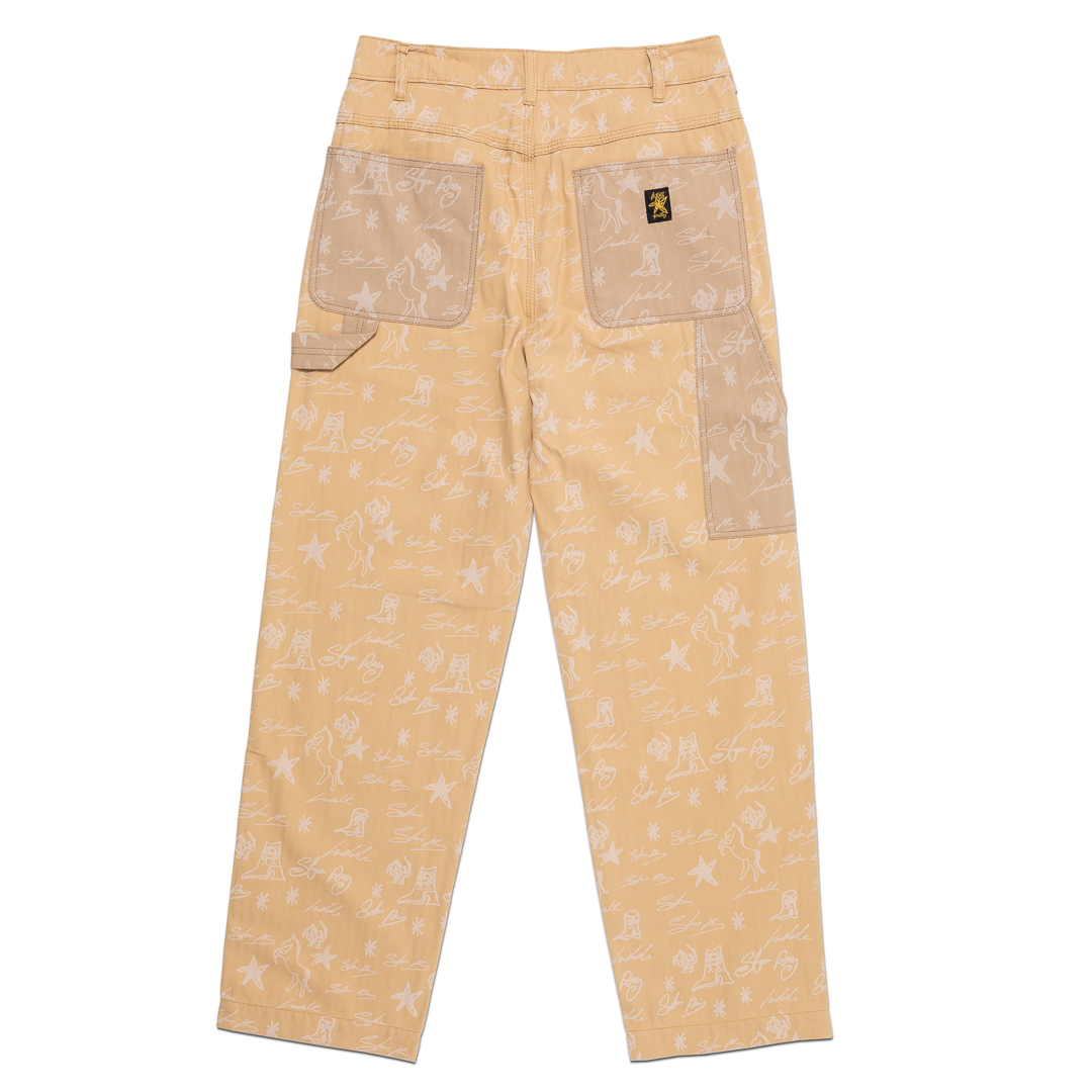 Stan Ray x Hoddle Double Knee Painter Pant Natural + Sand