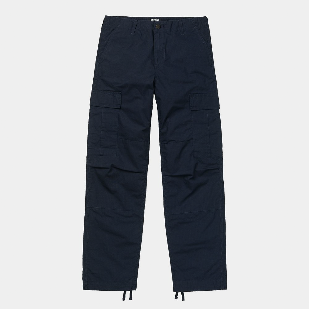 Carhartt WIP Regular Cargo Pants Dark Navy Rinsed