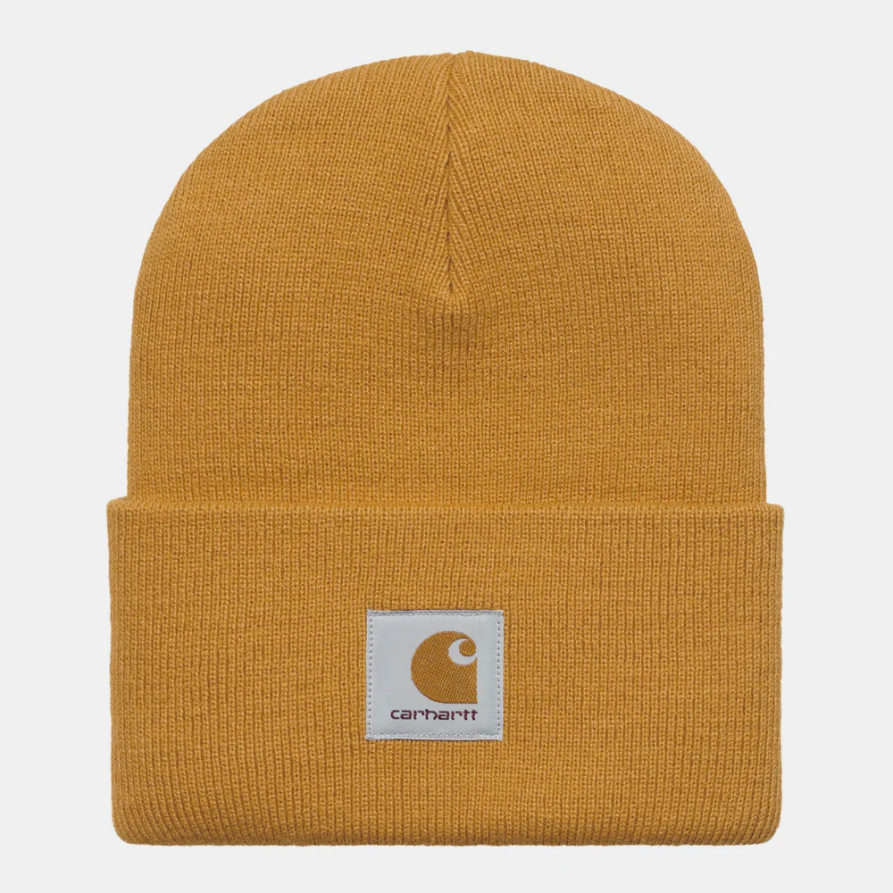 Carhartt WIP Acrylic Watch Hat Beanie Ochre