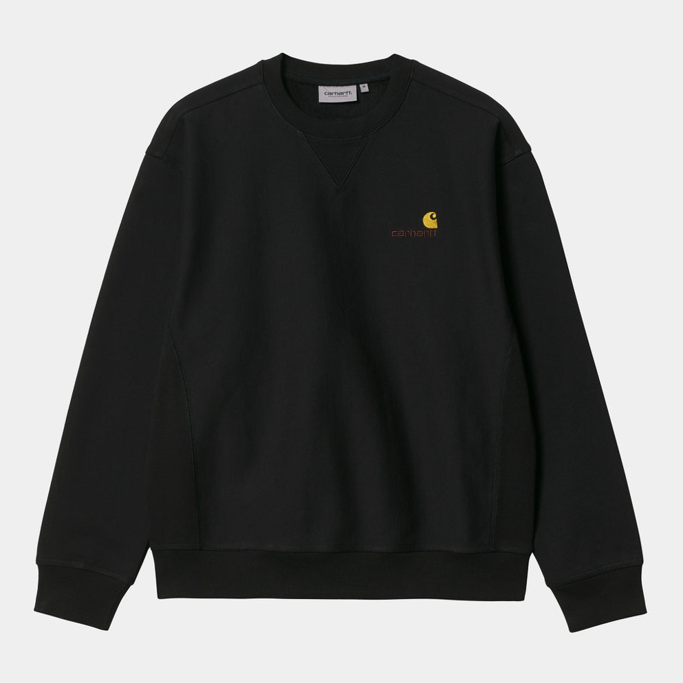 Carhartt WIP American Script Sweat Black