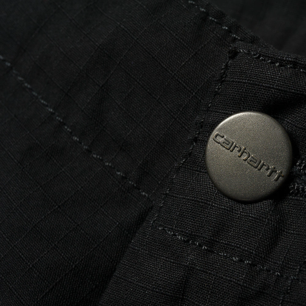 Carhartt WIP Regular Cargo Short Black Rinsed