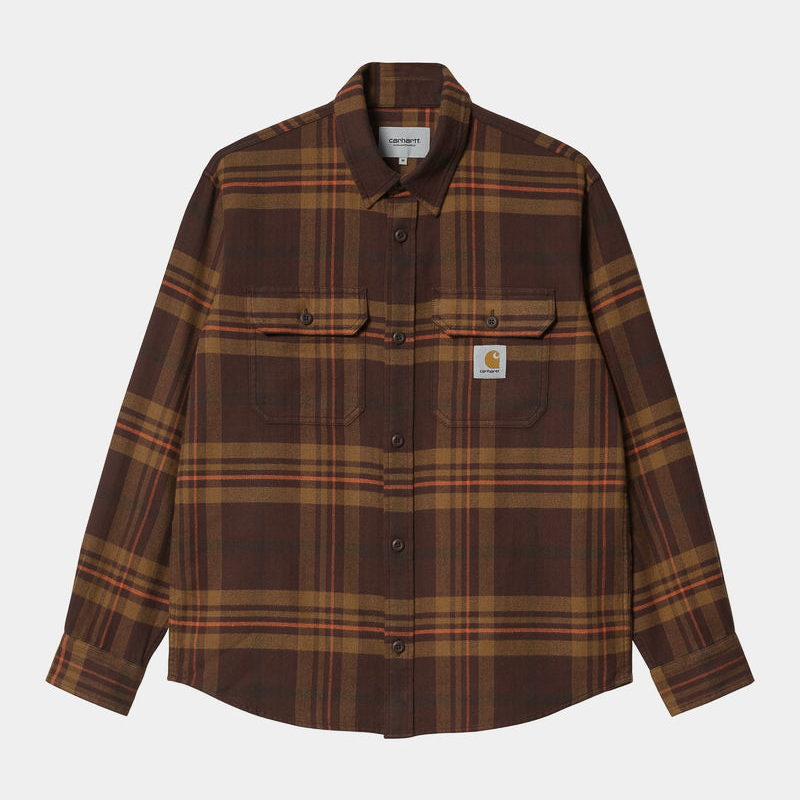 Carhartt WIP Wallace Long Sleeve Shirt Wallace Ale Check