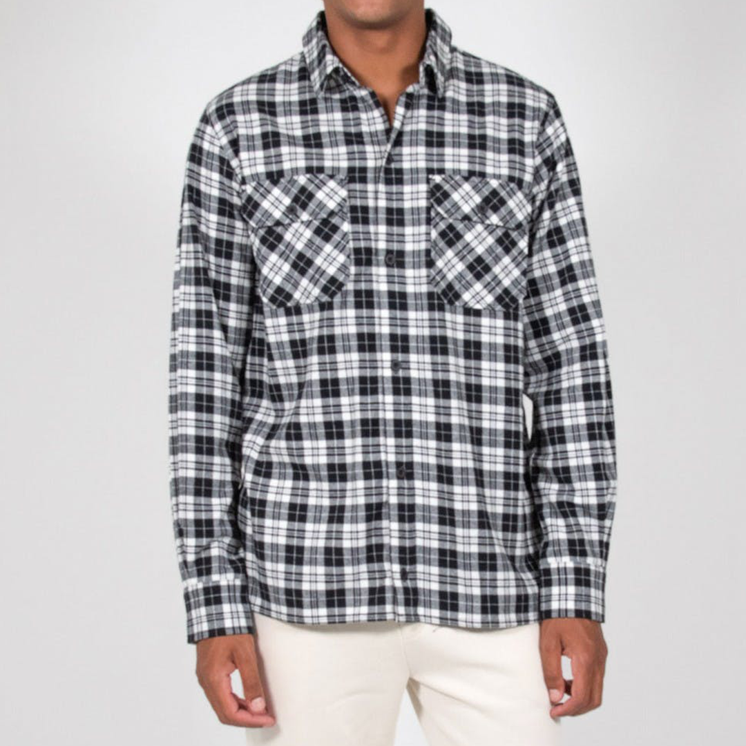 Dickies Midwest Regular Fit Shirt Long Sleeve White