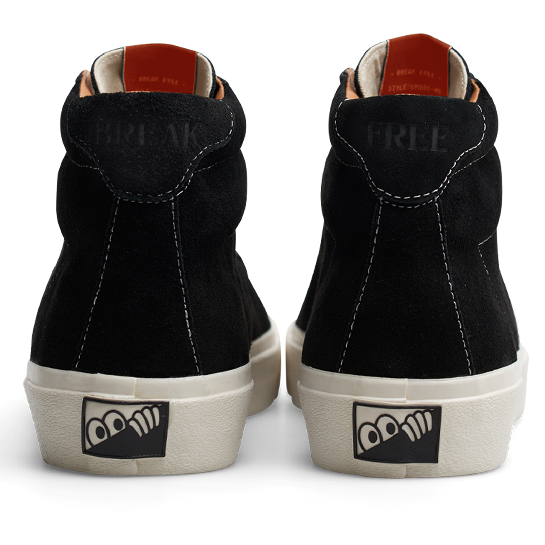 Last Resort Suede VM001 Hi Black + White