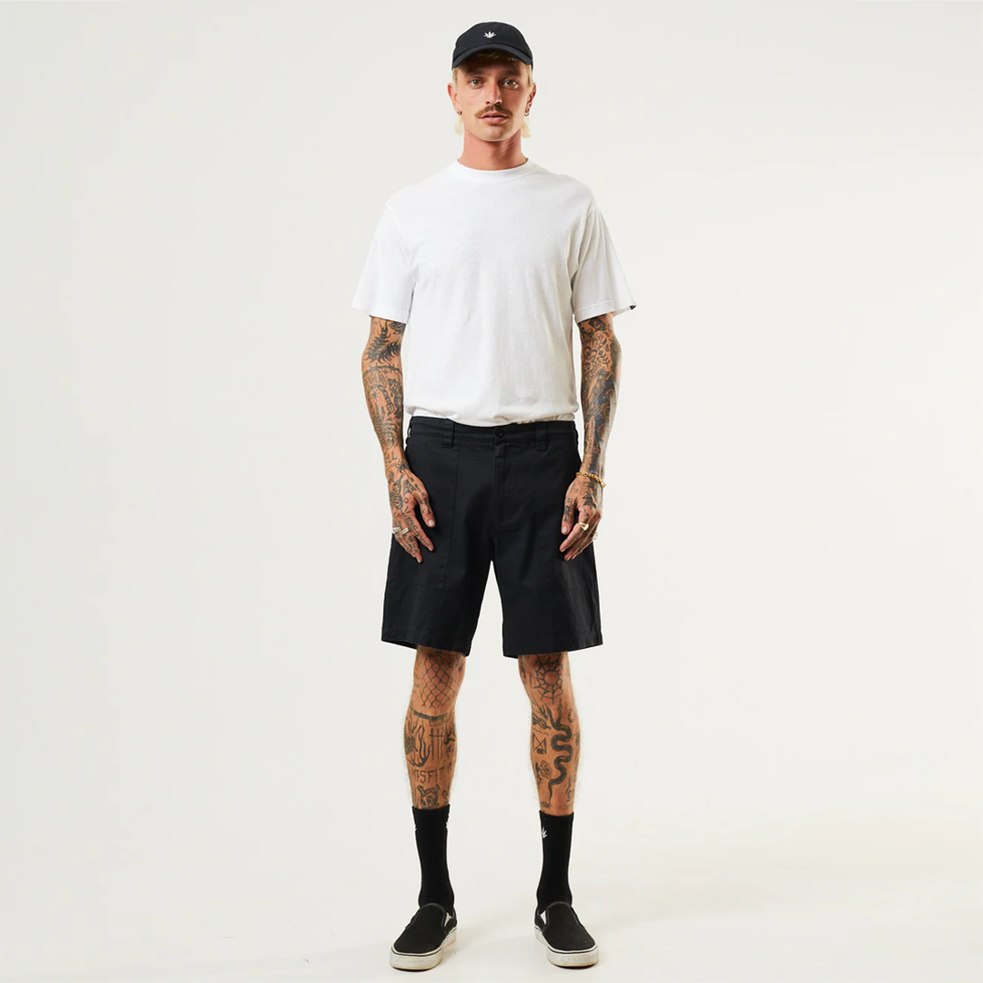 Chess Club 148 Hemp Chess Short Black