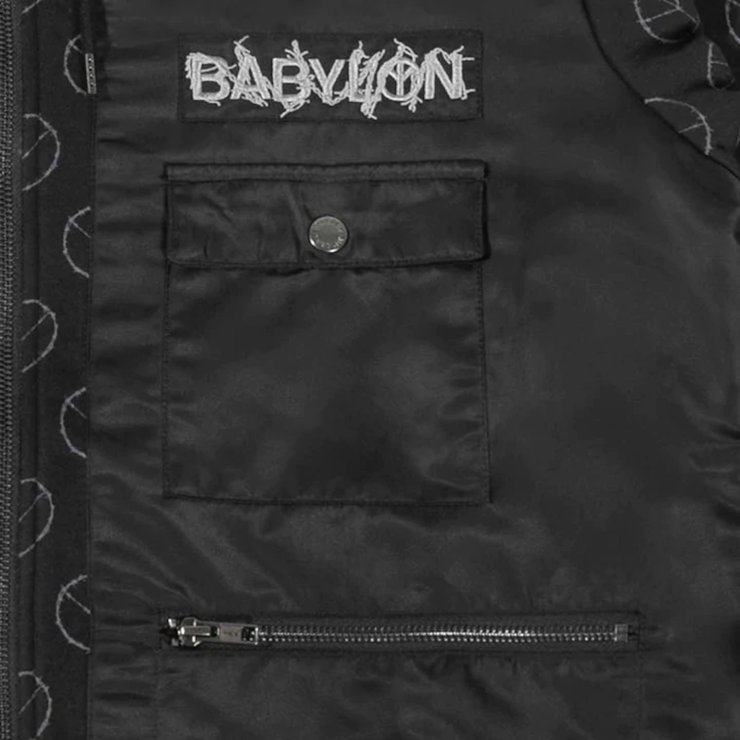 Babylon Militia Zip Hood Black