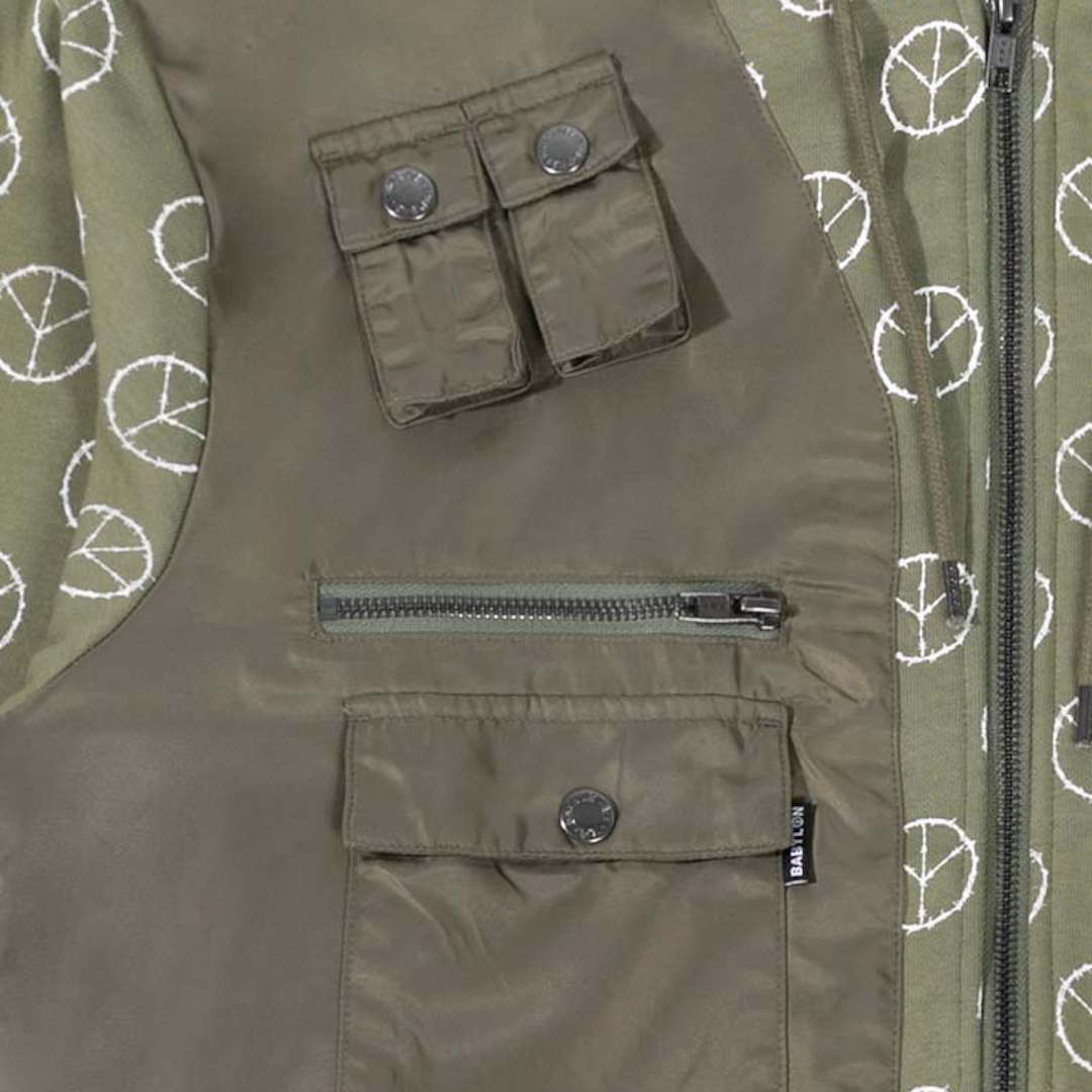 Babylon Militia Zip Hood Olive