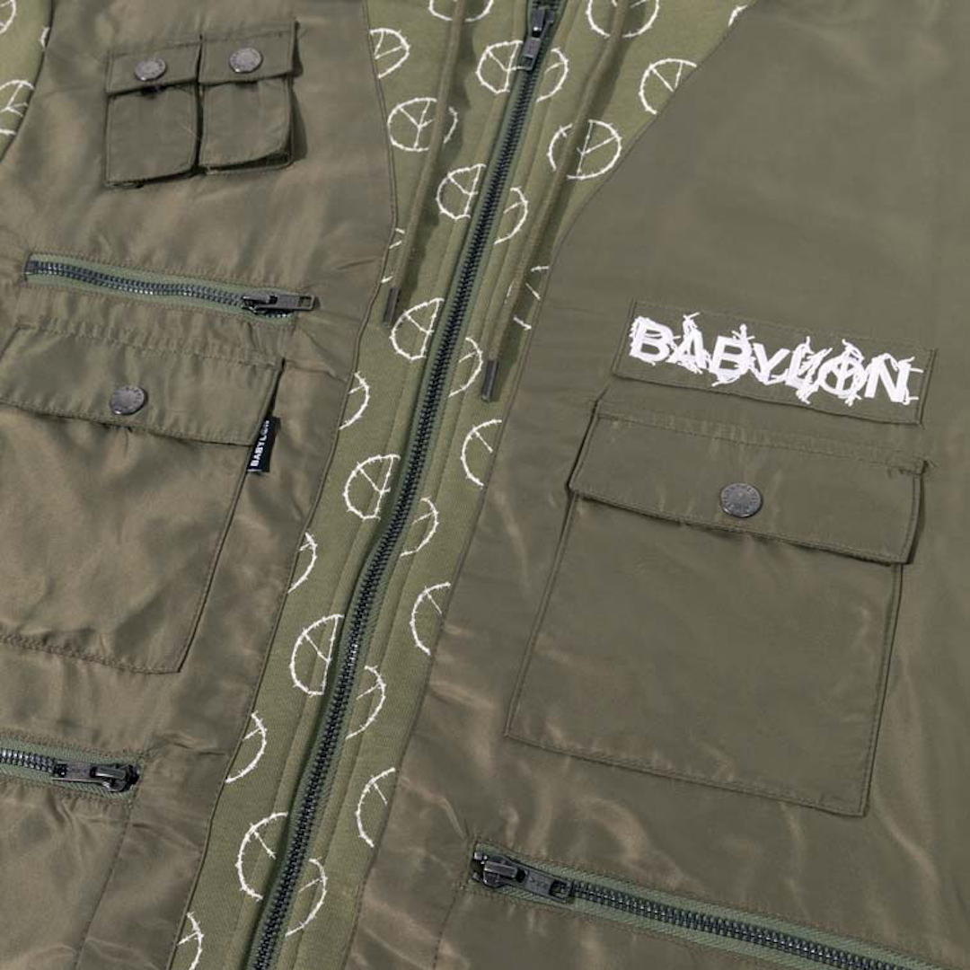 Babylon Militia Zip Hood Olive