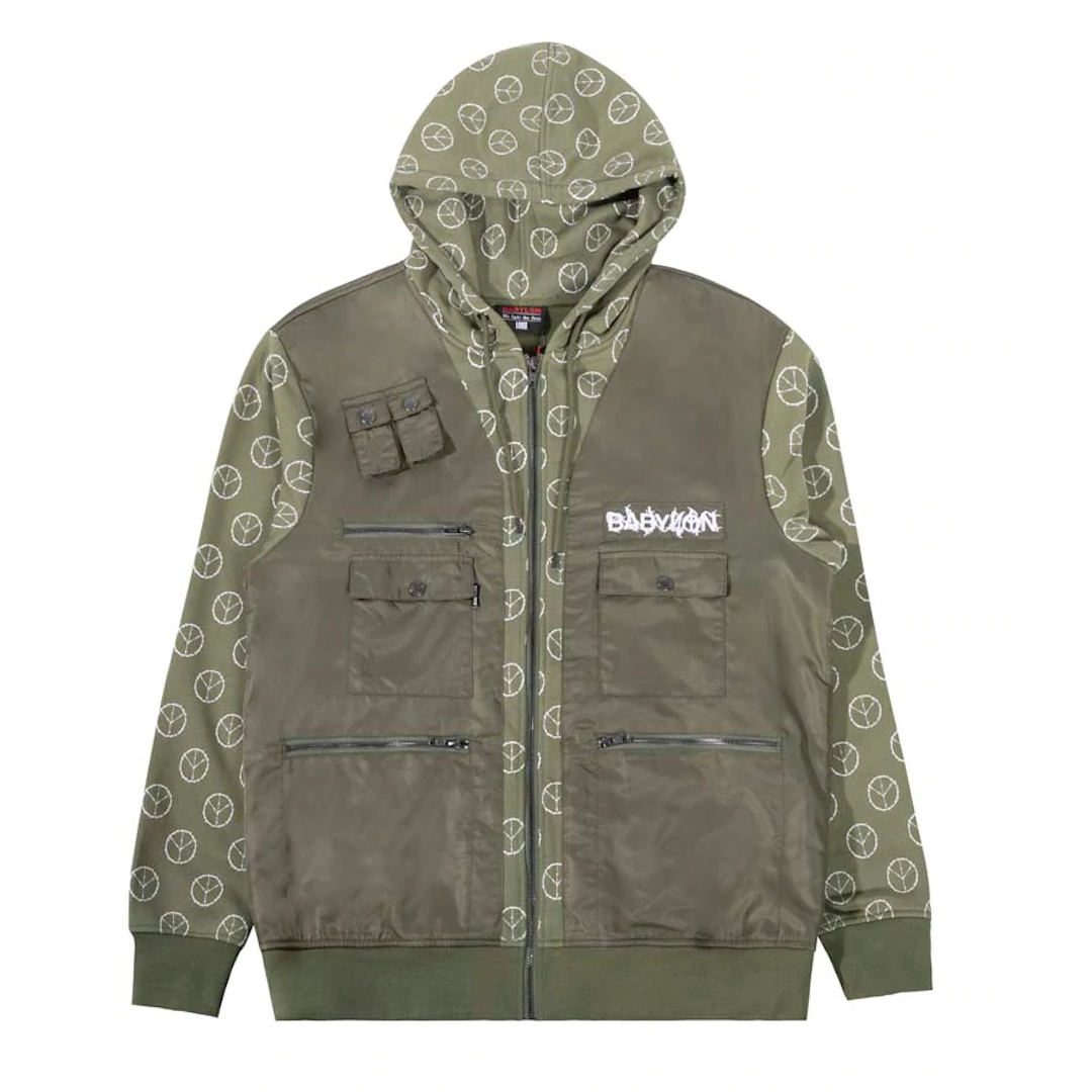 Babylon Militia Zip Hood Olive