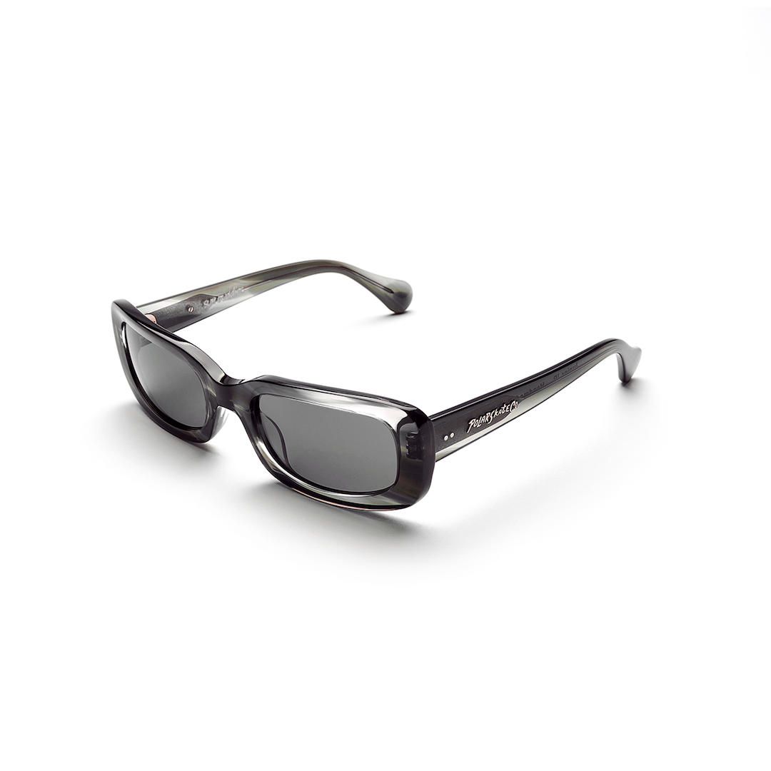 Polar Skate Co. x Sun Buddies Junior JR Sunglasses Black Smoke