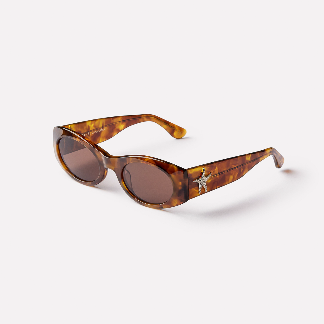 Epokhe Suede Tortoise Polished + Bronze