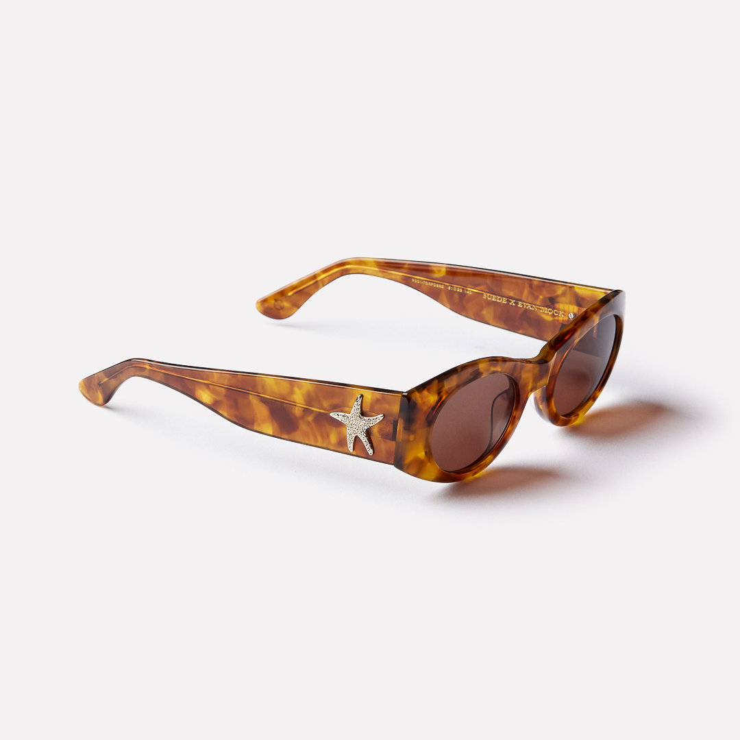 Epokhe Suede Tortoise Polished + Bronze