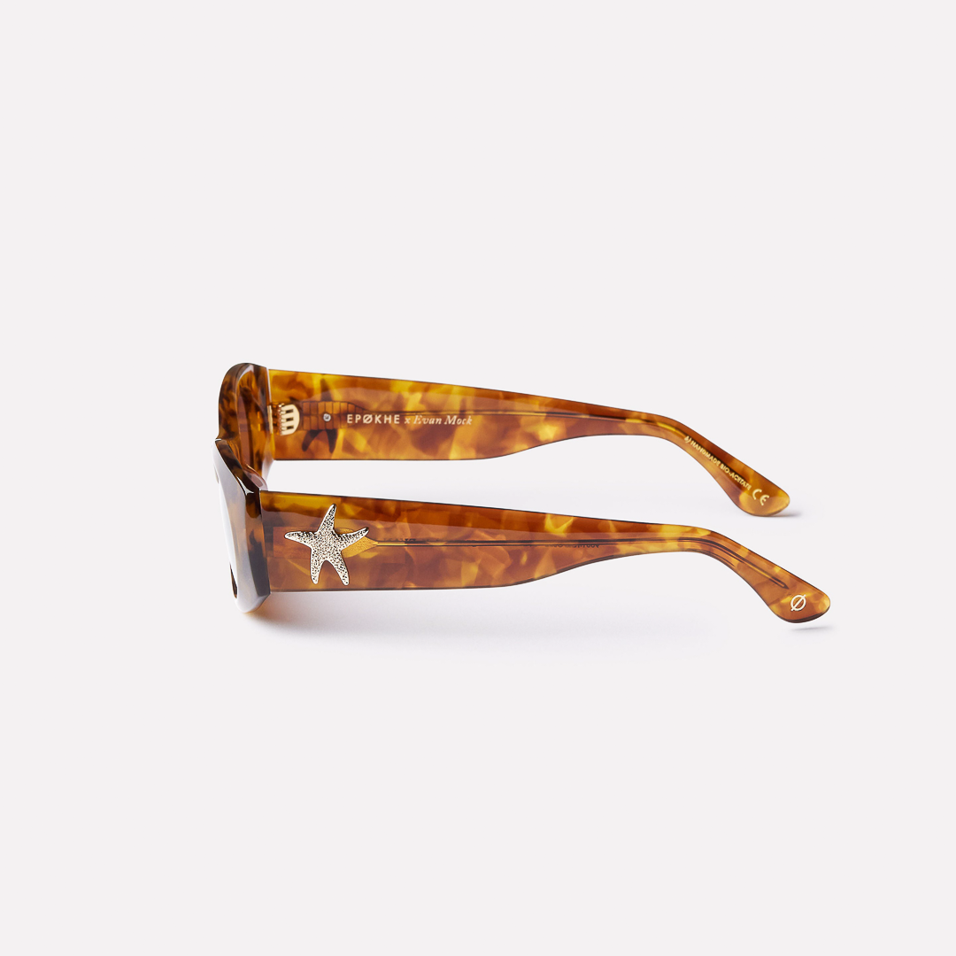 Epokhe Suede Tortoise Polished + Bronze