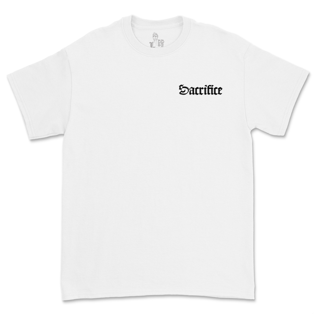 Chess Club Sacrifice Tee White