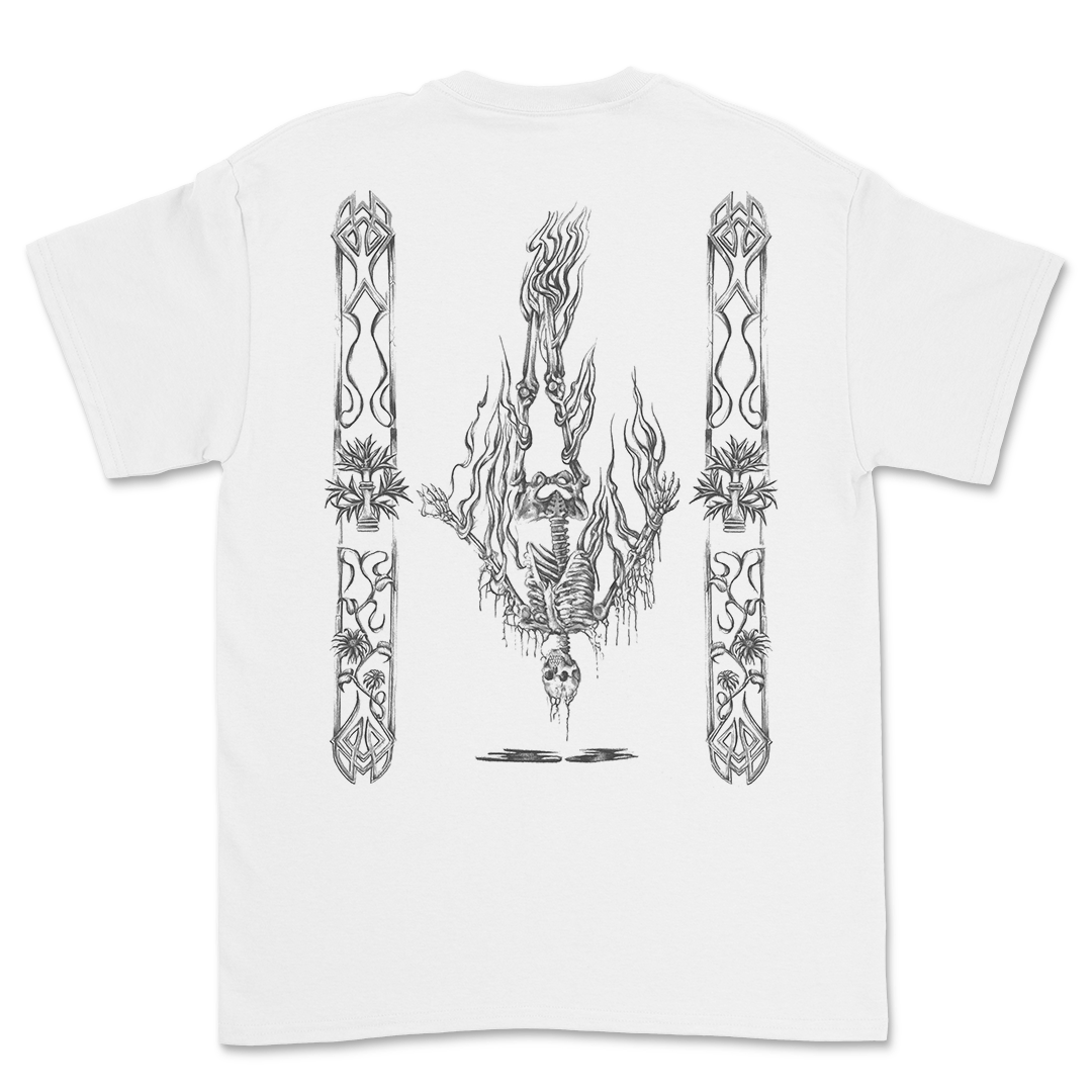 Chess Club Sacrifice Tee White