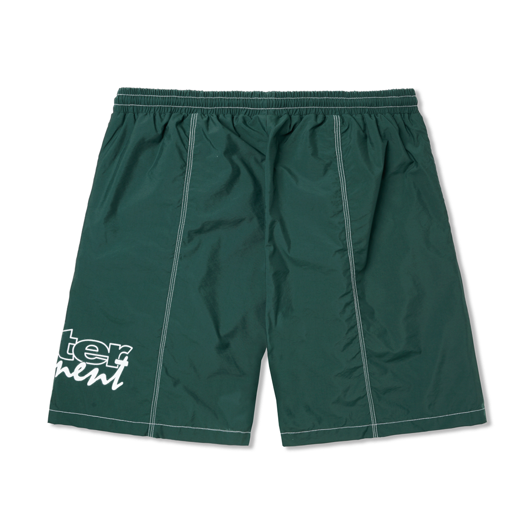 Butter Goods Side Panel Shorts Dark Green