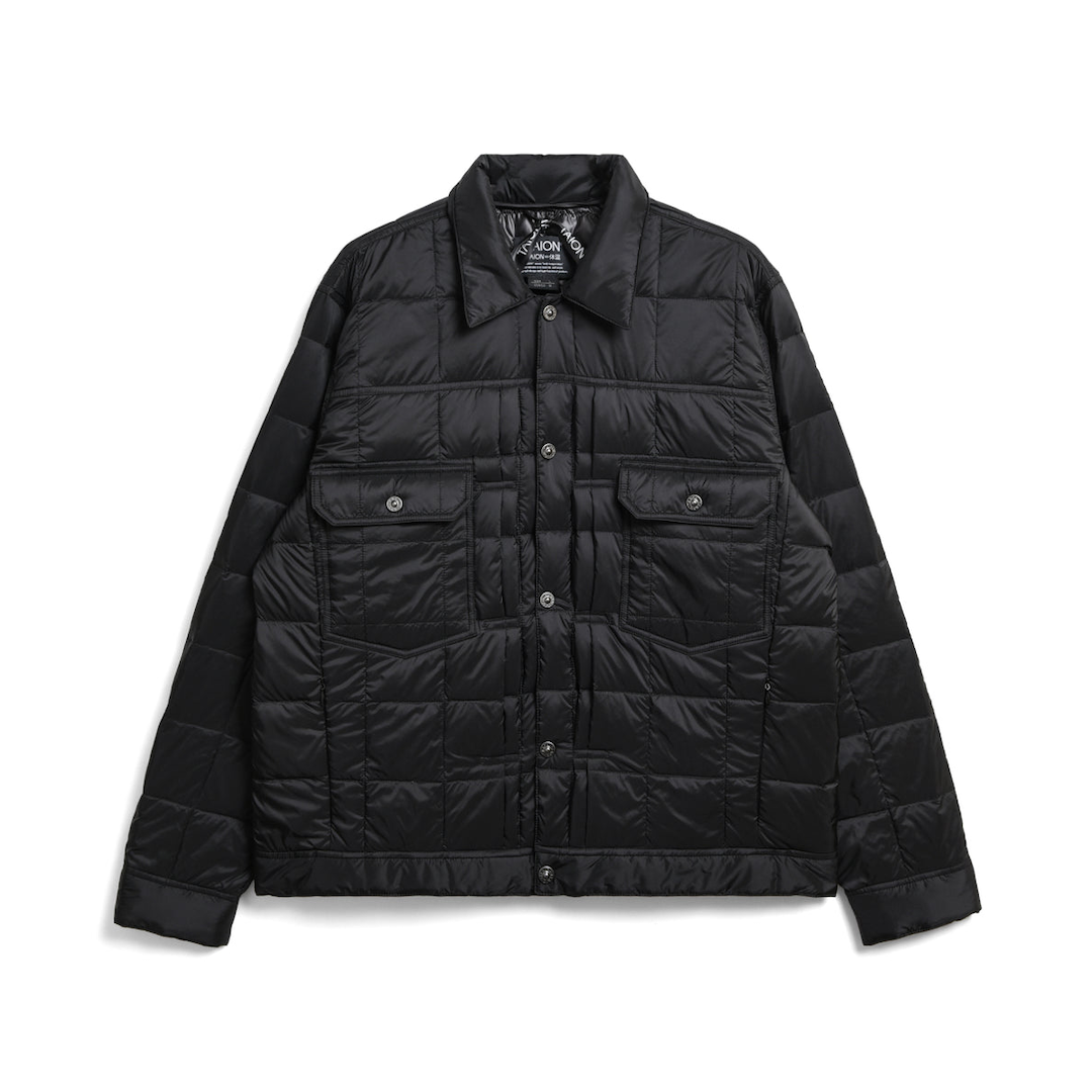 Taion Down Work Jacket Black