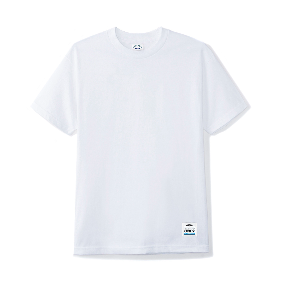 Cash Only Ultra Heavy Weight Tee White