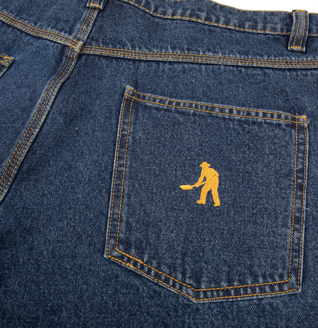 PassPort Workers Club Jean Washed Dark Indigo