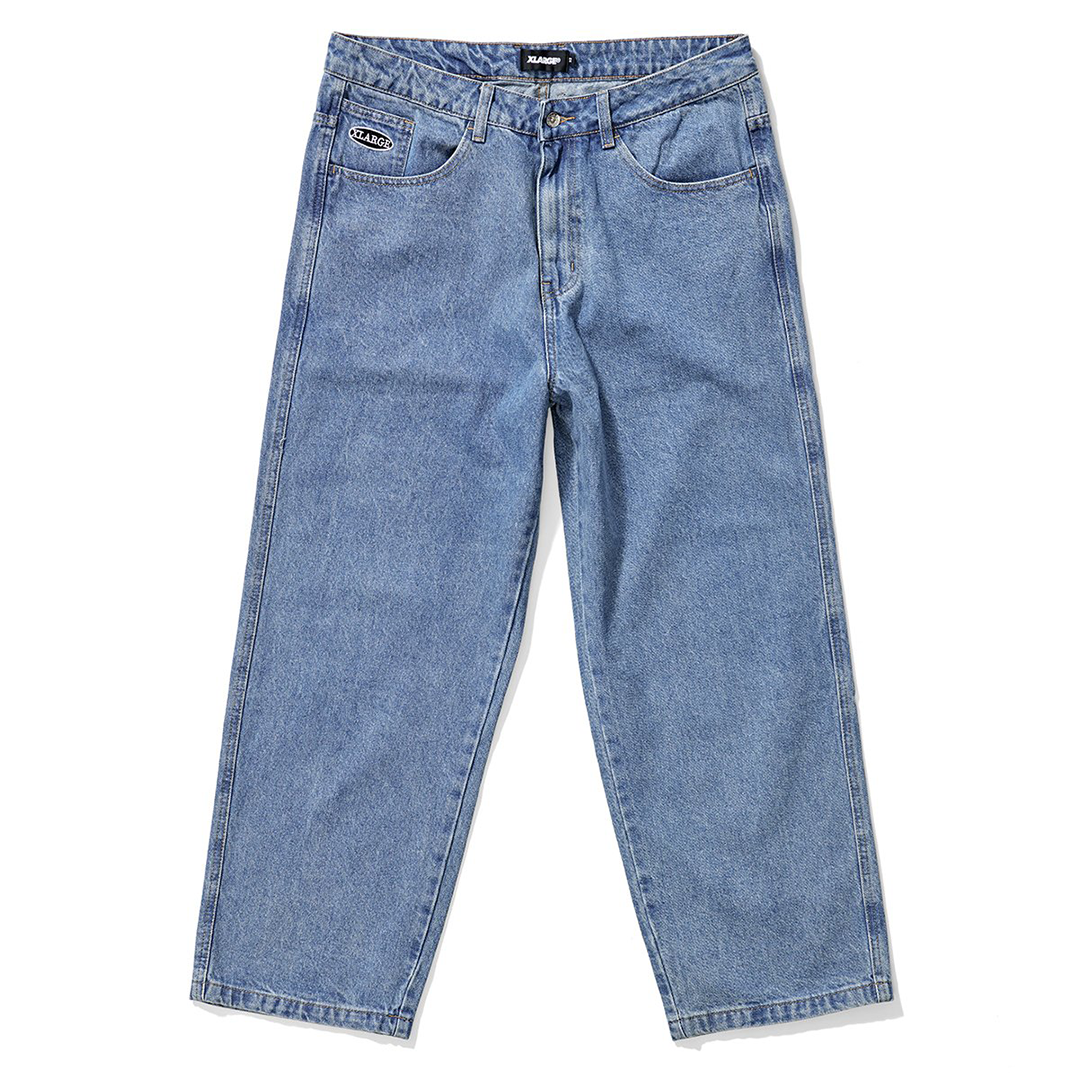 XLARGE Bull Denim 91 Pant Mid Blue