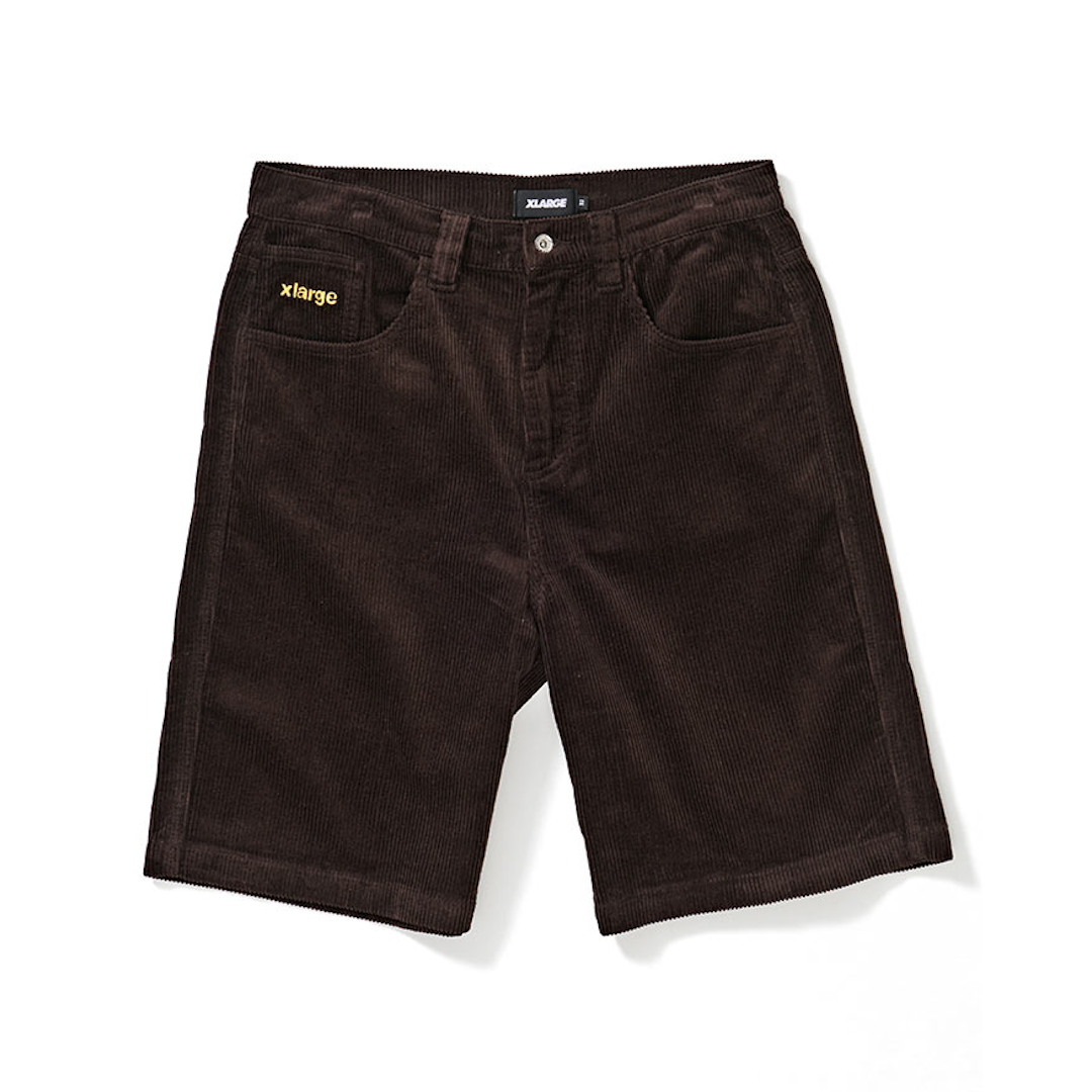 Xlarge 91 Cord Short Chocolate