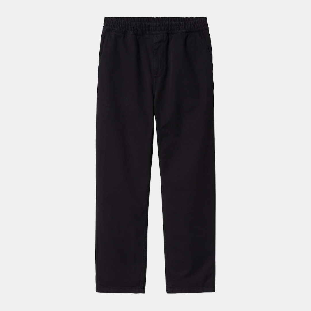 Carhartt WIP Flint Pant Black Garment Dyed