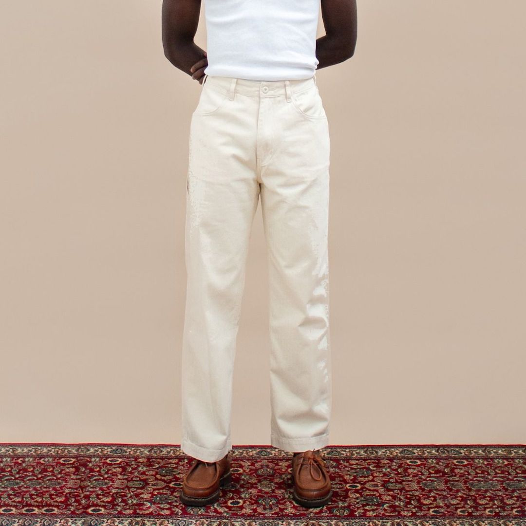 Brotherwolf Pocket Painter Pant Ivory