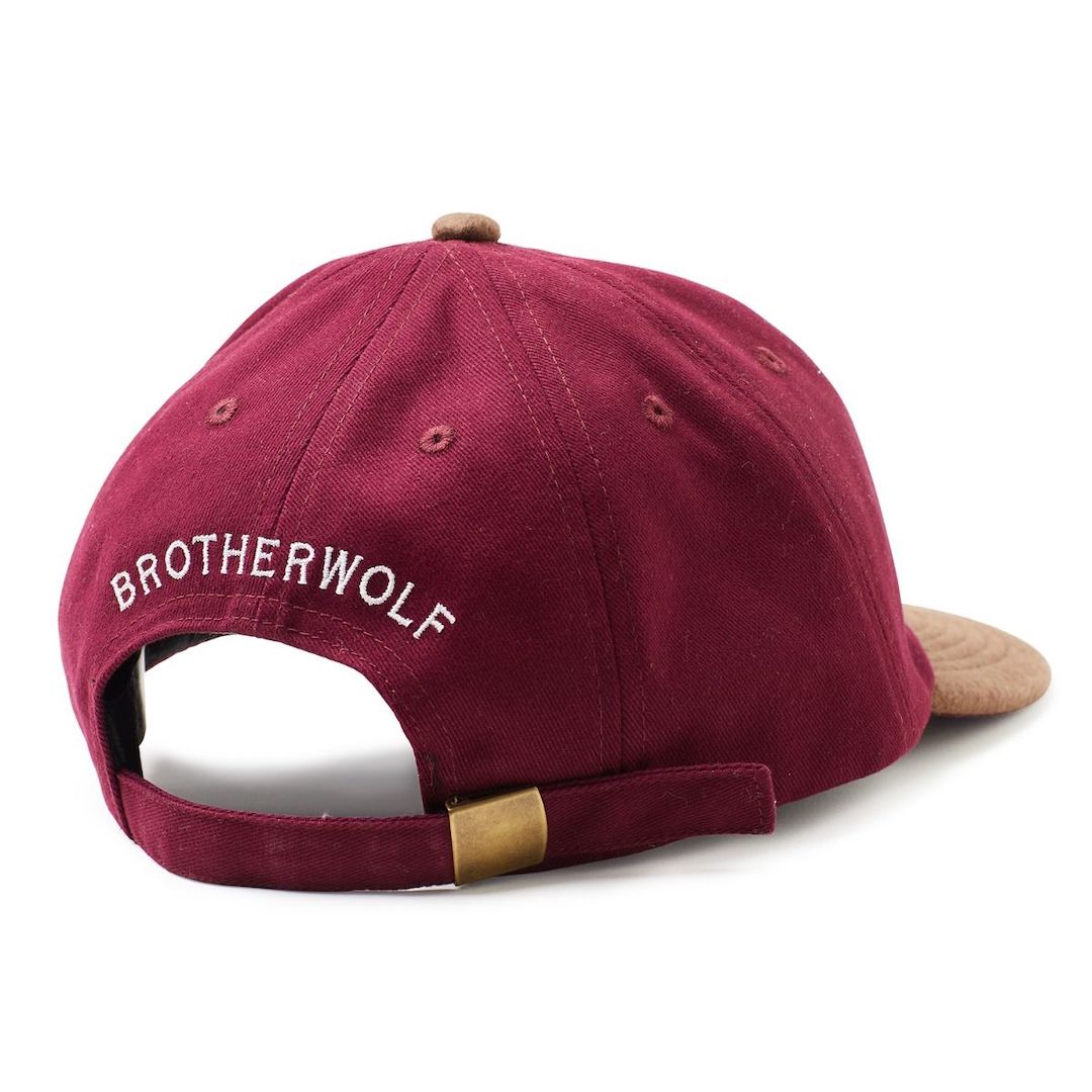 Brotherwolf Baseball Cap Burgundy